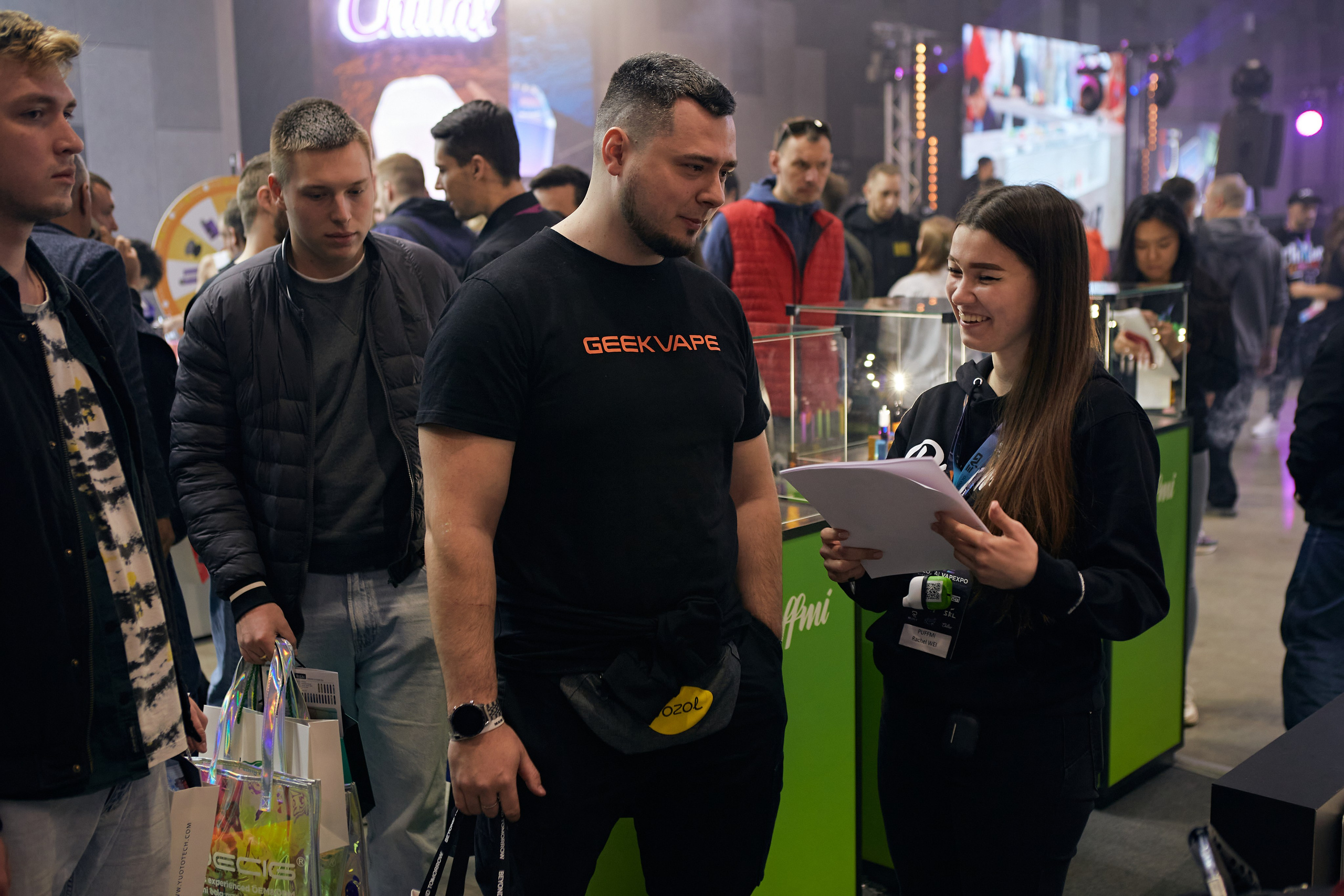 PUFFMI на Global Vape Expo. Фотограф Андрей Егоров