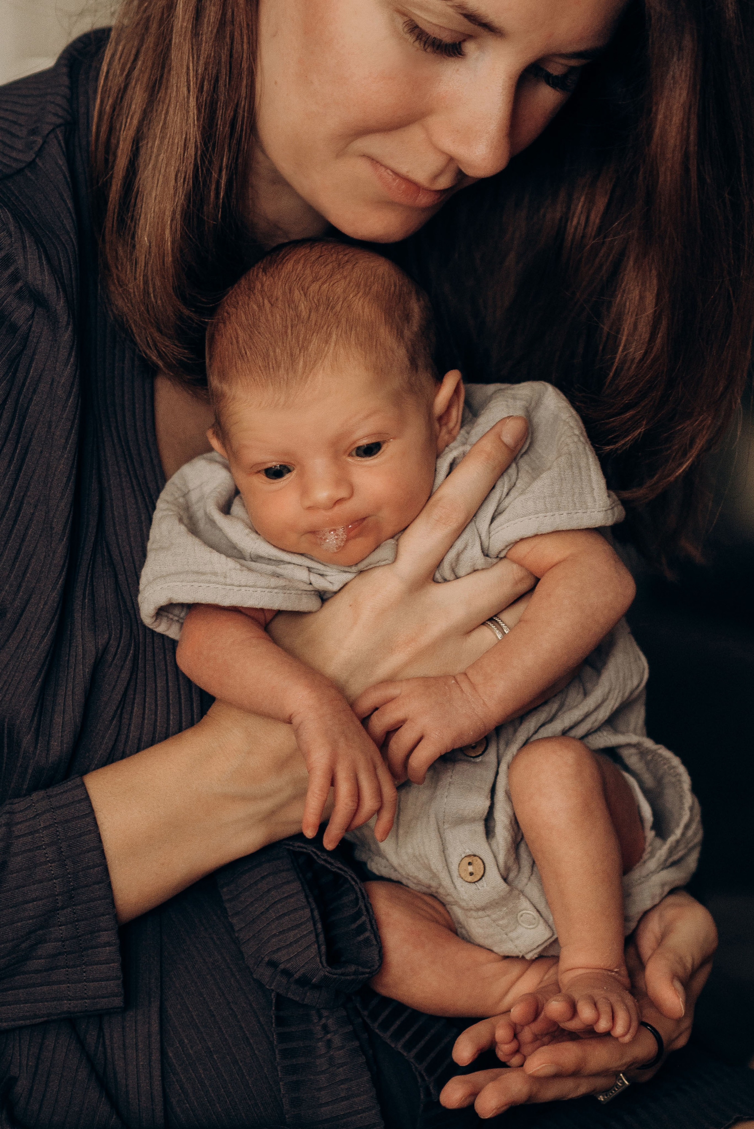 Домашняя фотосессия с новорожденным. Семейный фотограф в Домодедово и Москве Елена Пичугина