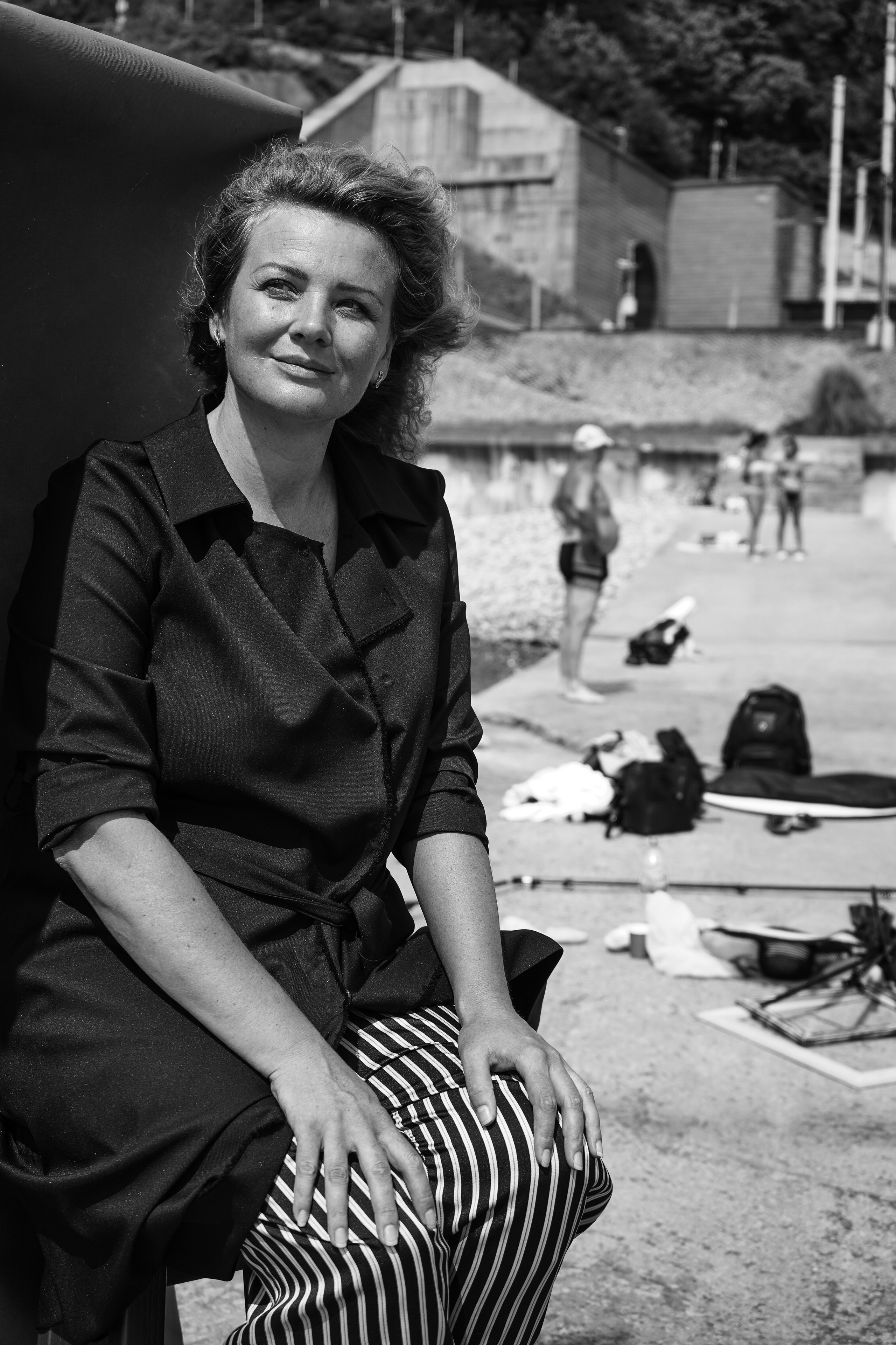 Женский портрет ЧБ. Фотограф в Сочи Марина Барс