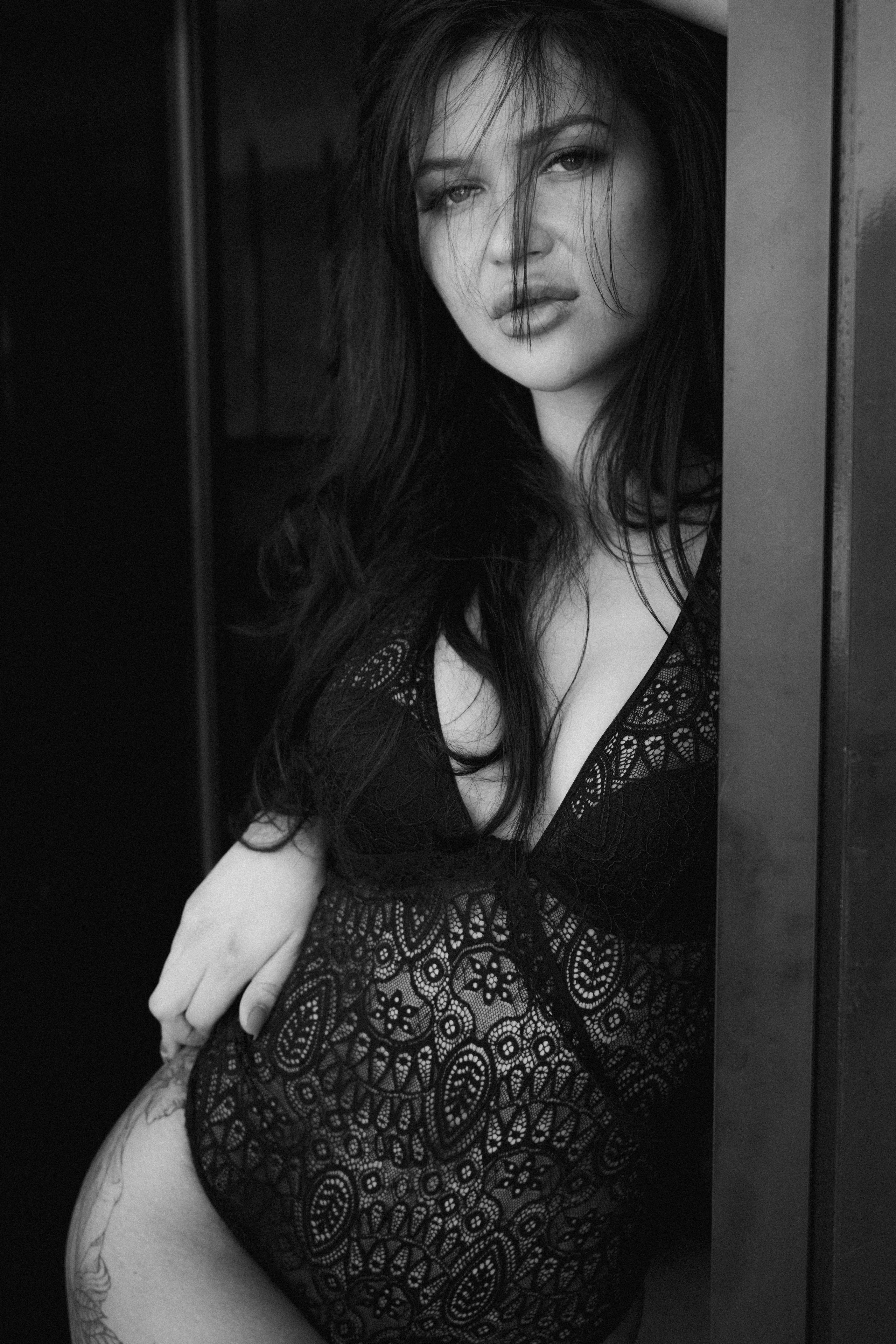 Женский портрет ЧБ. Фотограф в Сочи Марина Барс