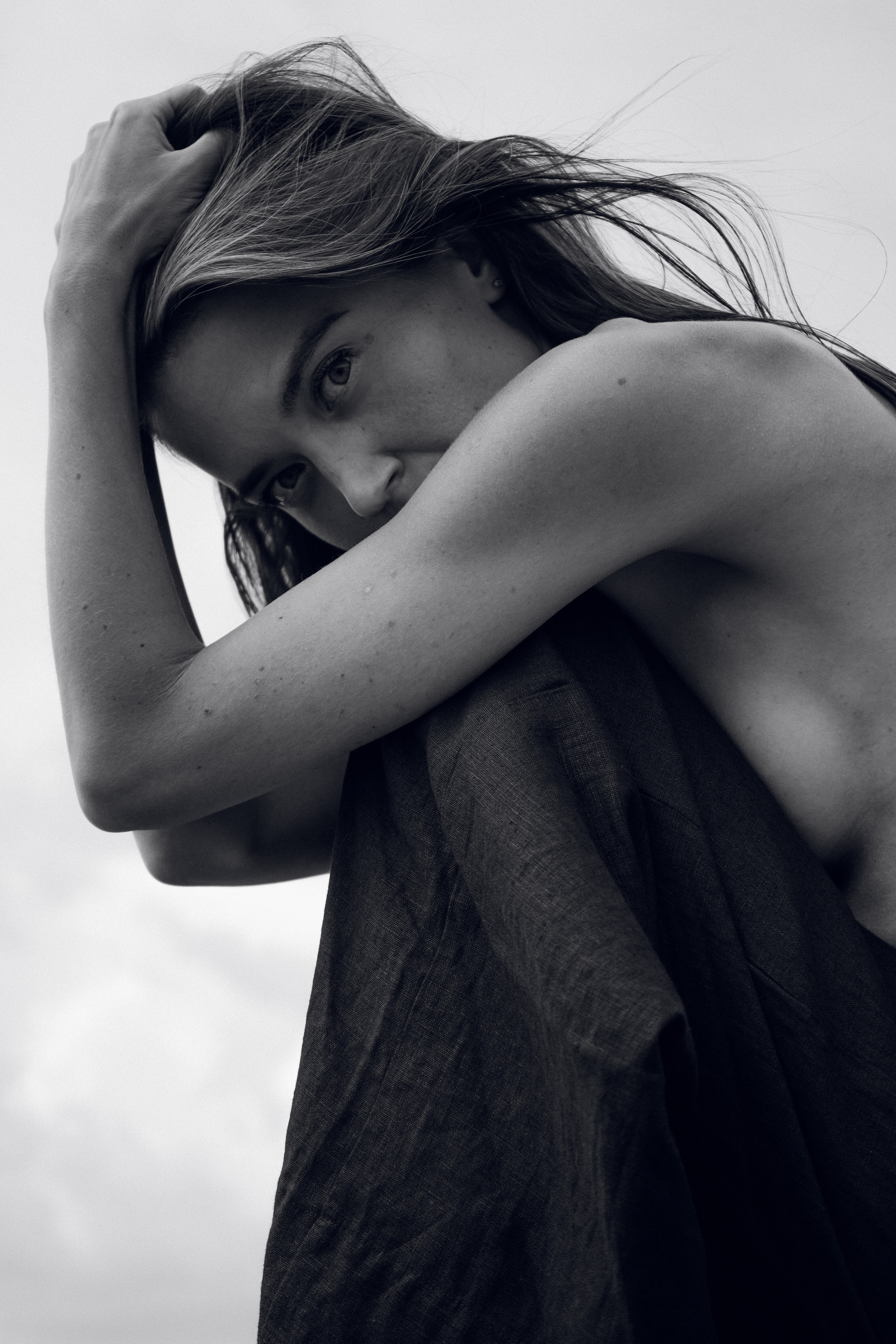 Женский портрет ЧБ. Фотограф в Сочи Марина Барс