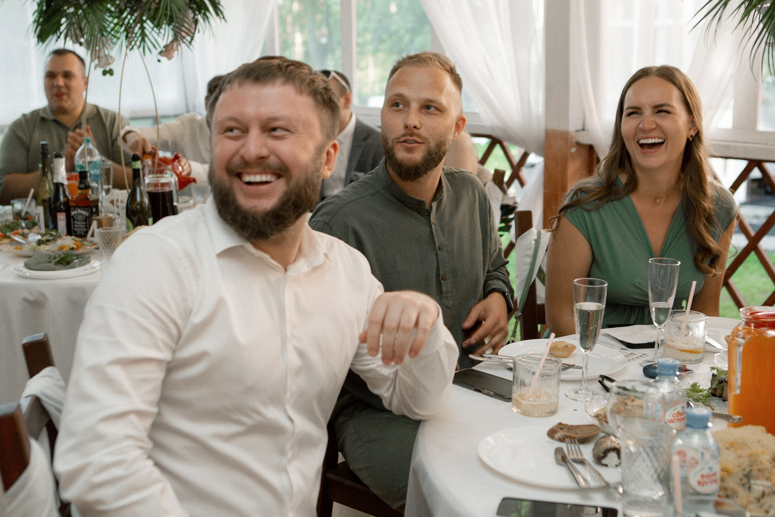 Свадьба с гостями. Свадебный и портретный фотограф Москва