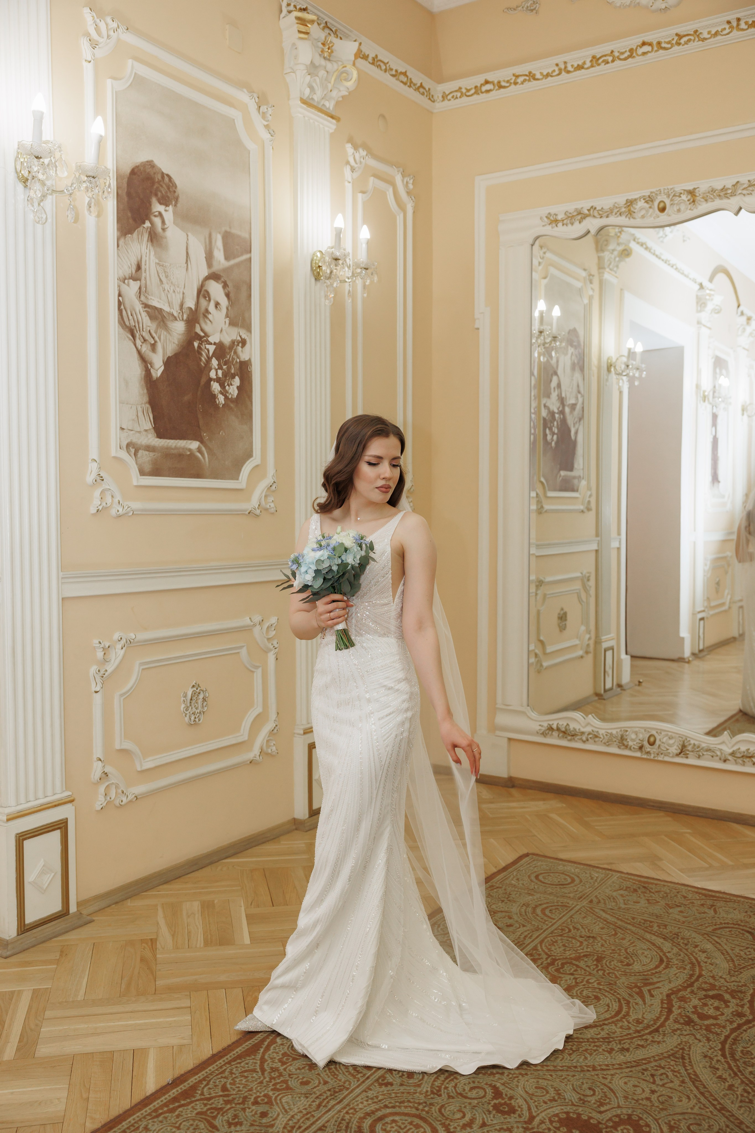 Даша и Дима, Грибоедовский ЗАГС. Свадебный и репортажный фотограф (Москва, Королев и другие)