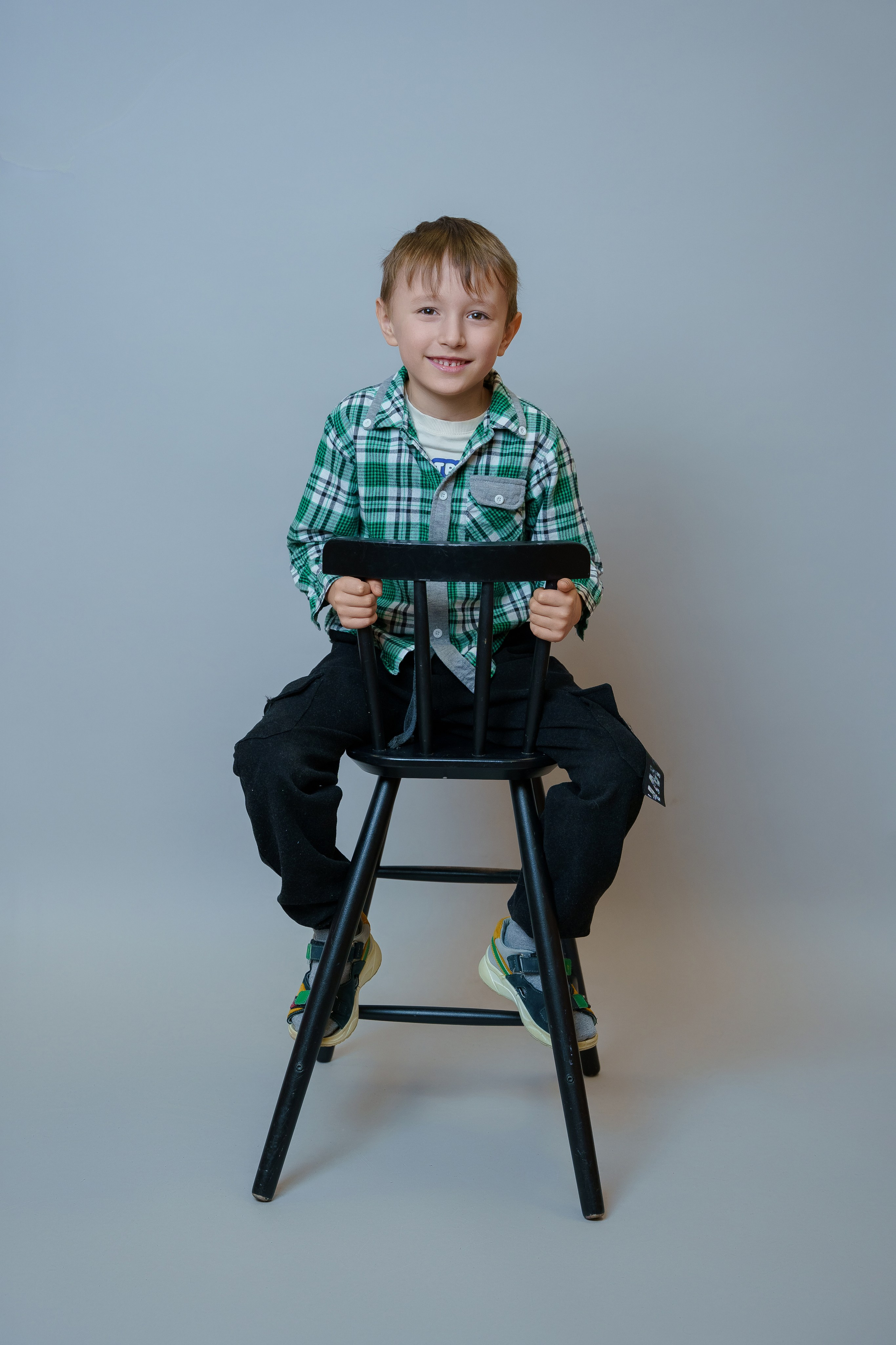 Студийная съемка в саду