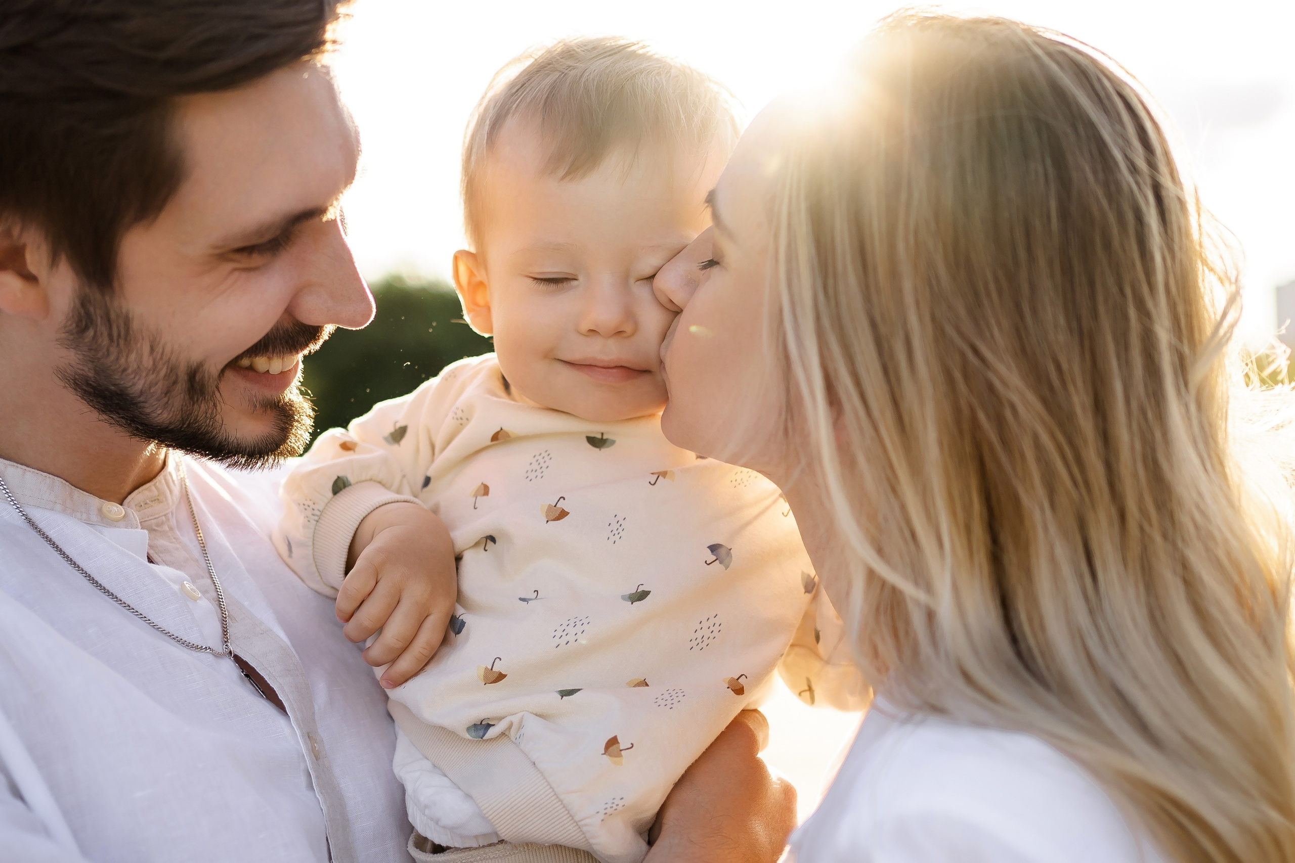 Олеся, Денис и Даниэла. Свадебный фотограф в Москве Яна Деньгина