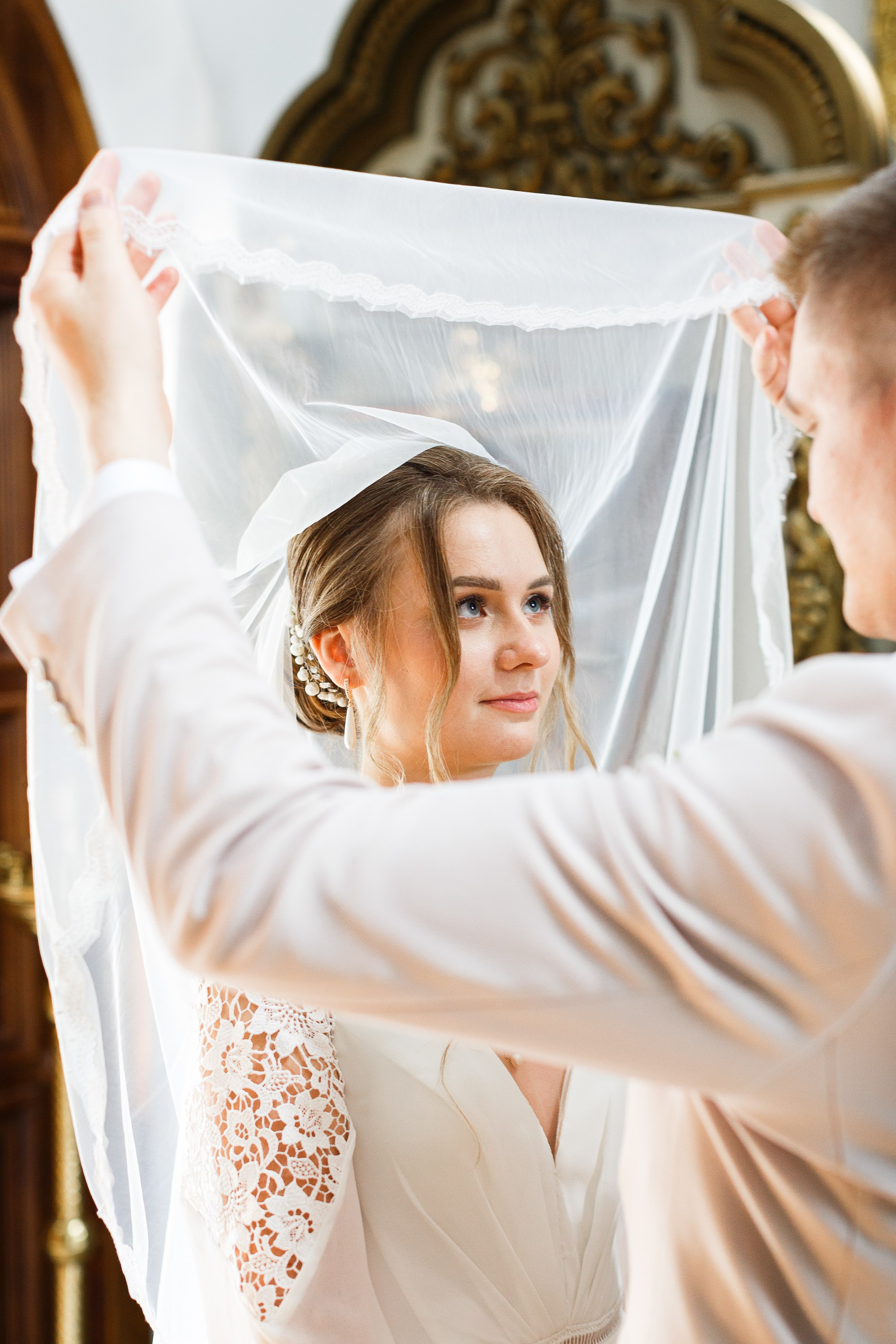 Венчание в храме Живоначальной Троицы на Шаболовке