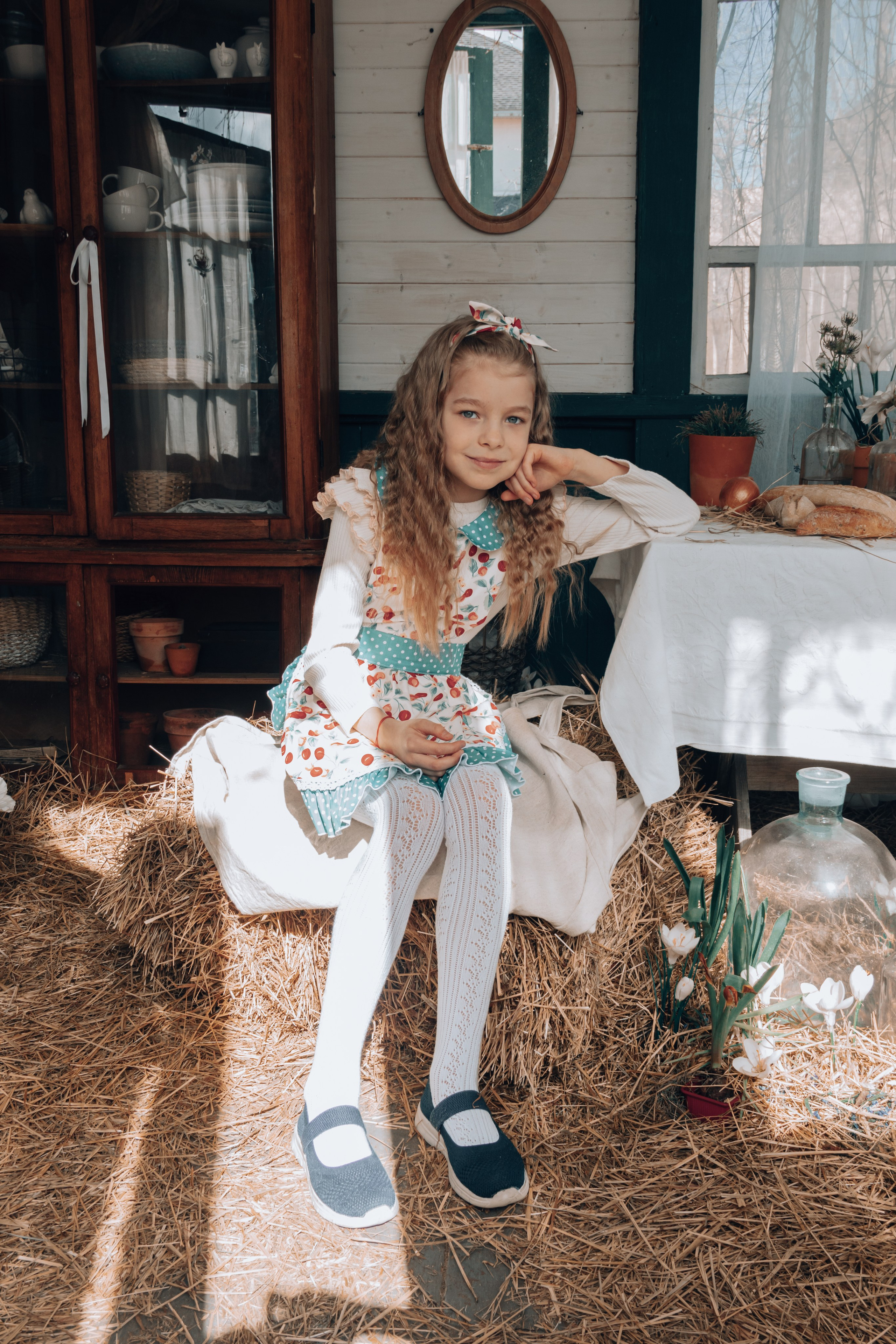 Маленькая девочка и собачка. Наталия Фролова. Фотограф. Москва