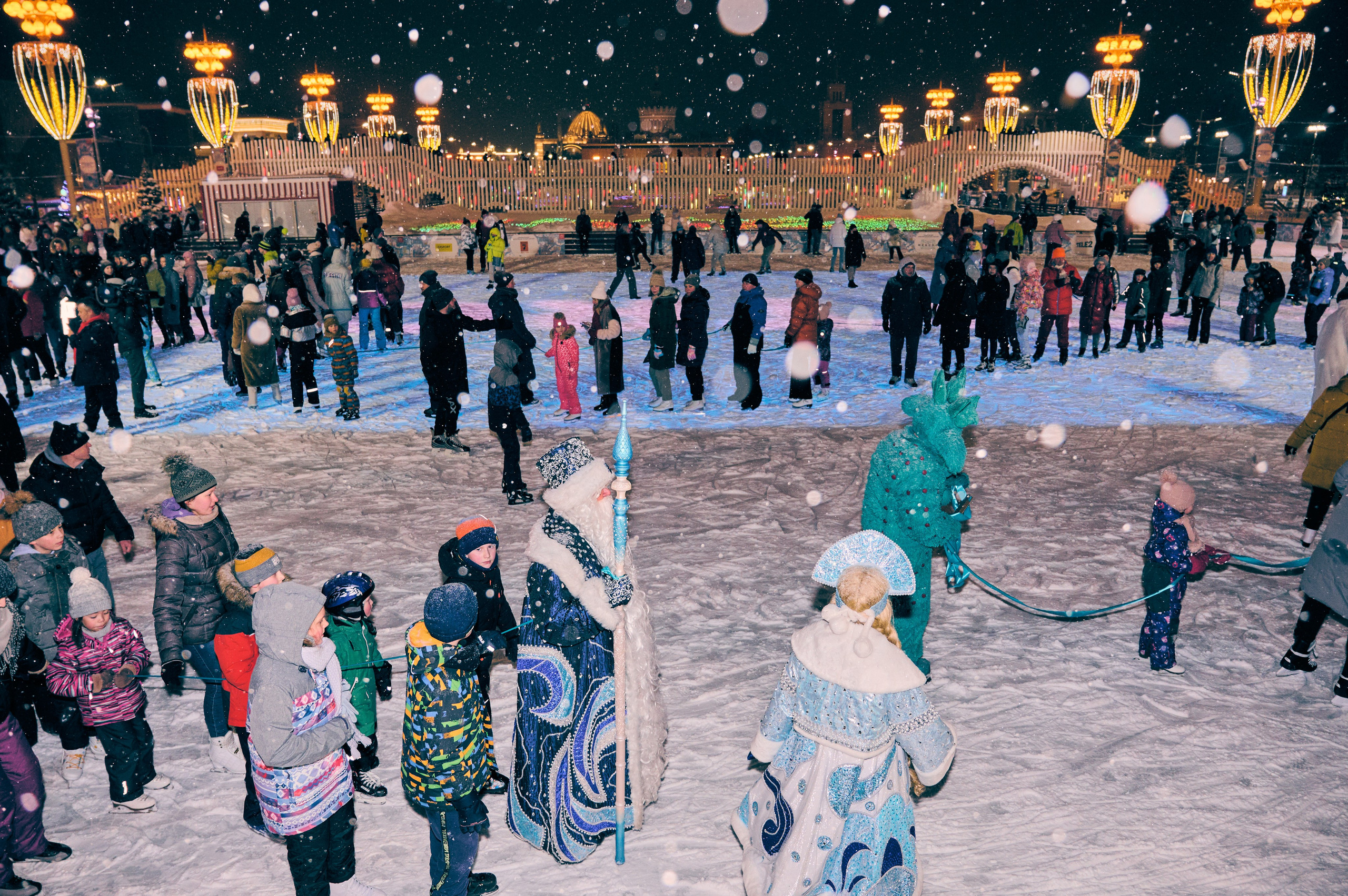 Линия жизни и Дед Мороз на ВДНХ. Никита Хохловский фото и видео продакшн