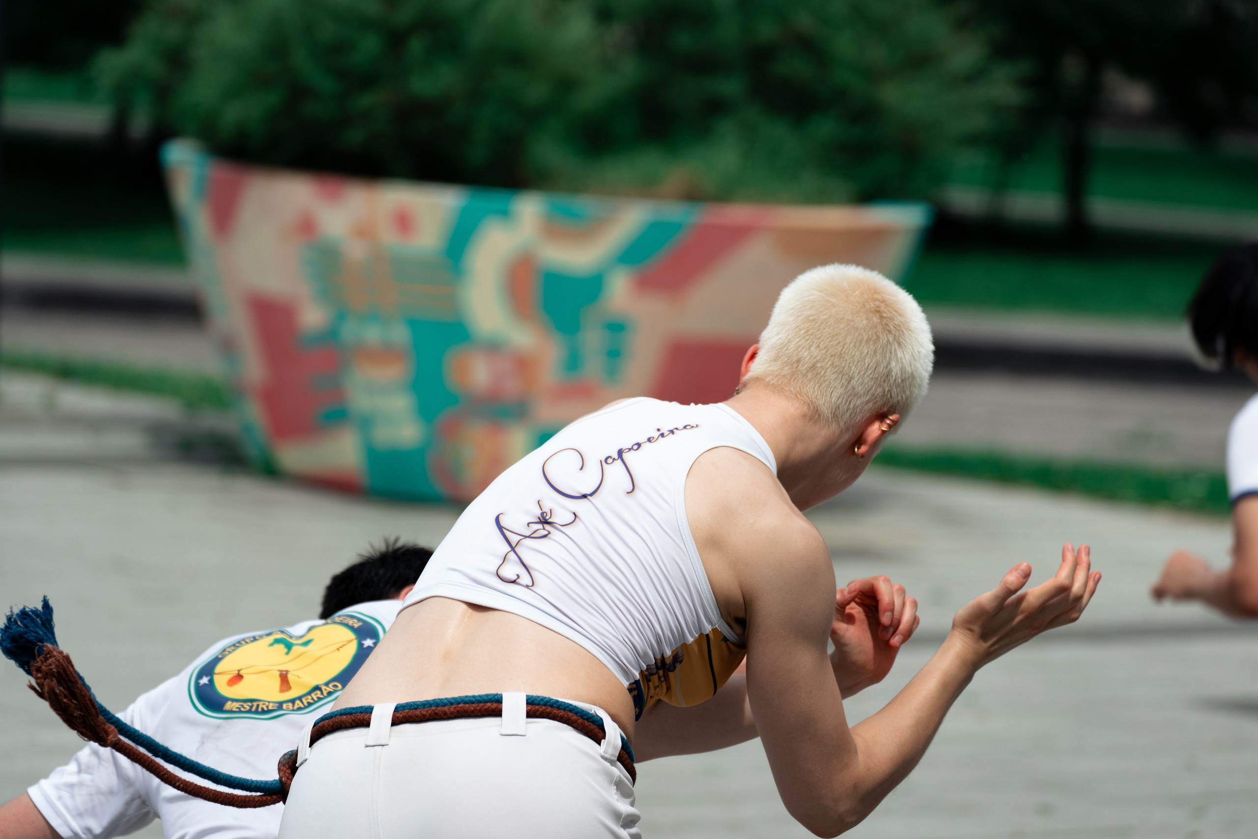 Открытый класс AXE Capoeira на фестивале неолимписких видов спорта на ВДНХ 2025 г:. Фотограф в Москве Ткаченко Владимир