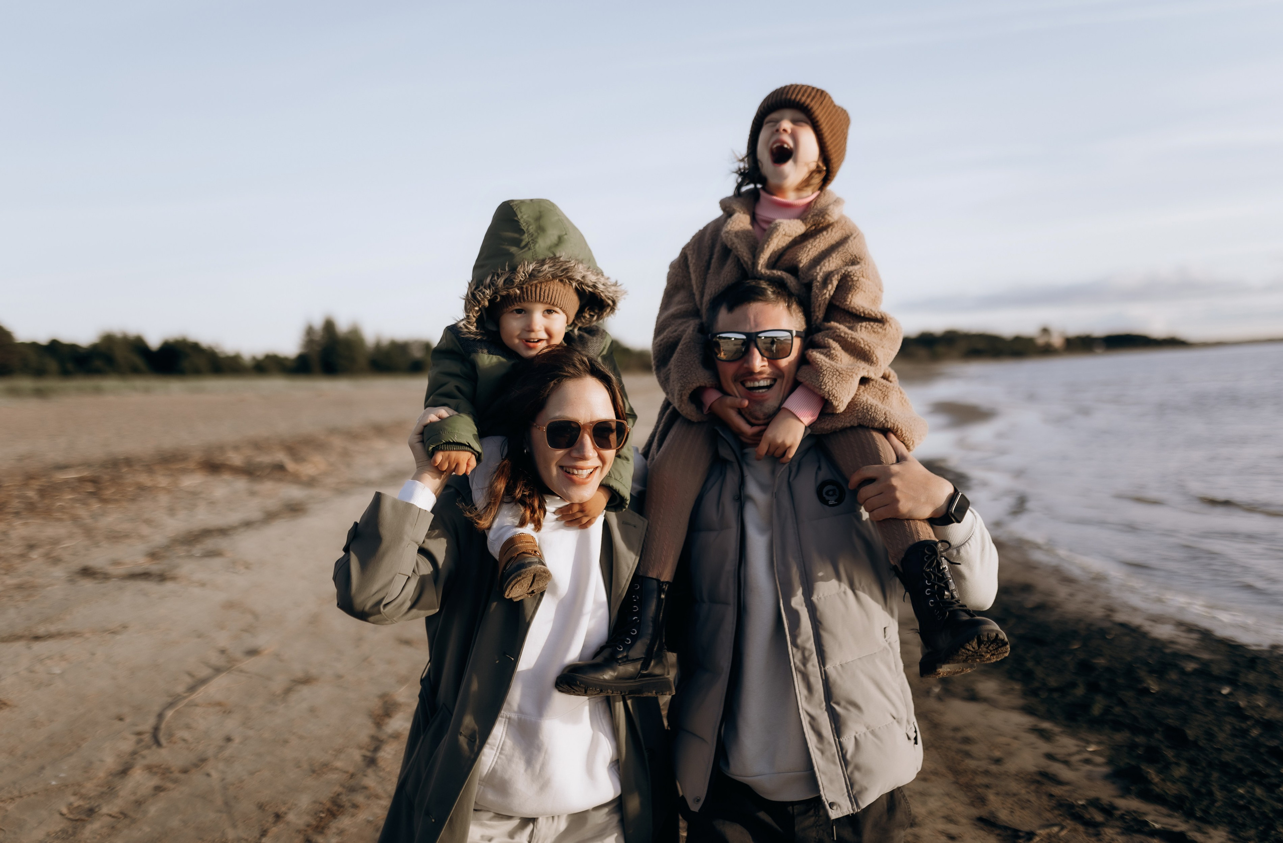 Кристина, Ика, Тео и Давид. Фотограф Виктория Дунаевская в Санкт Петербурге