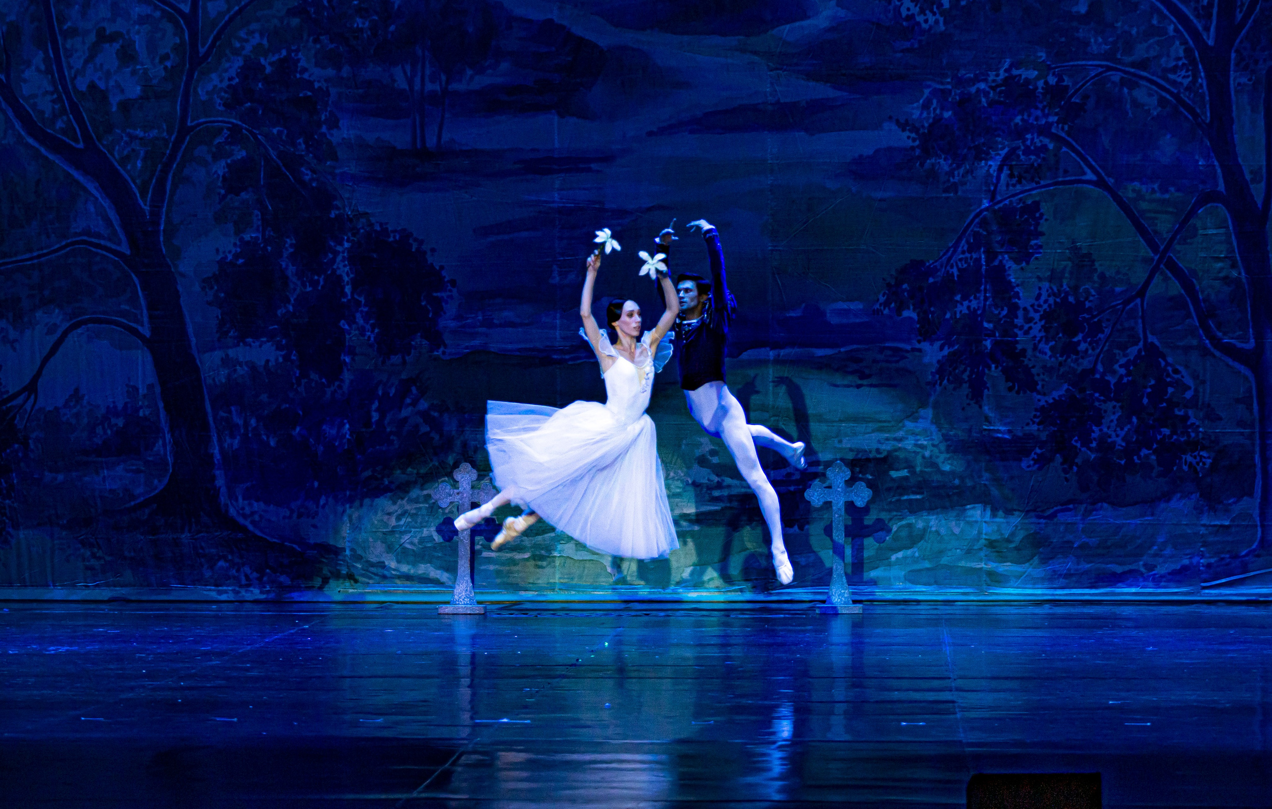Жизель балет Марийского театра оперы и балета на сцене Зимнего театра. Фотограф в Сочи Юрий Шептаев
