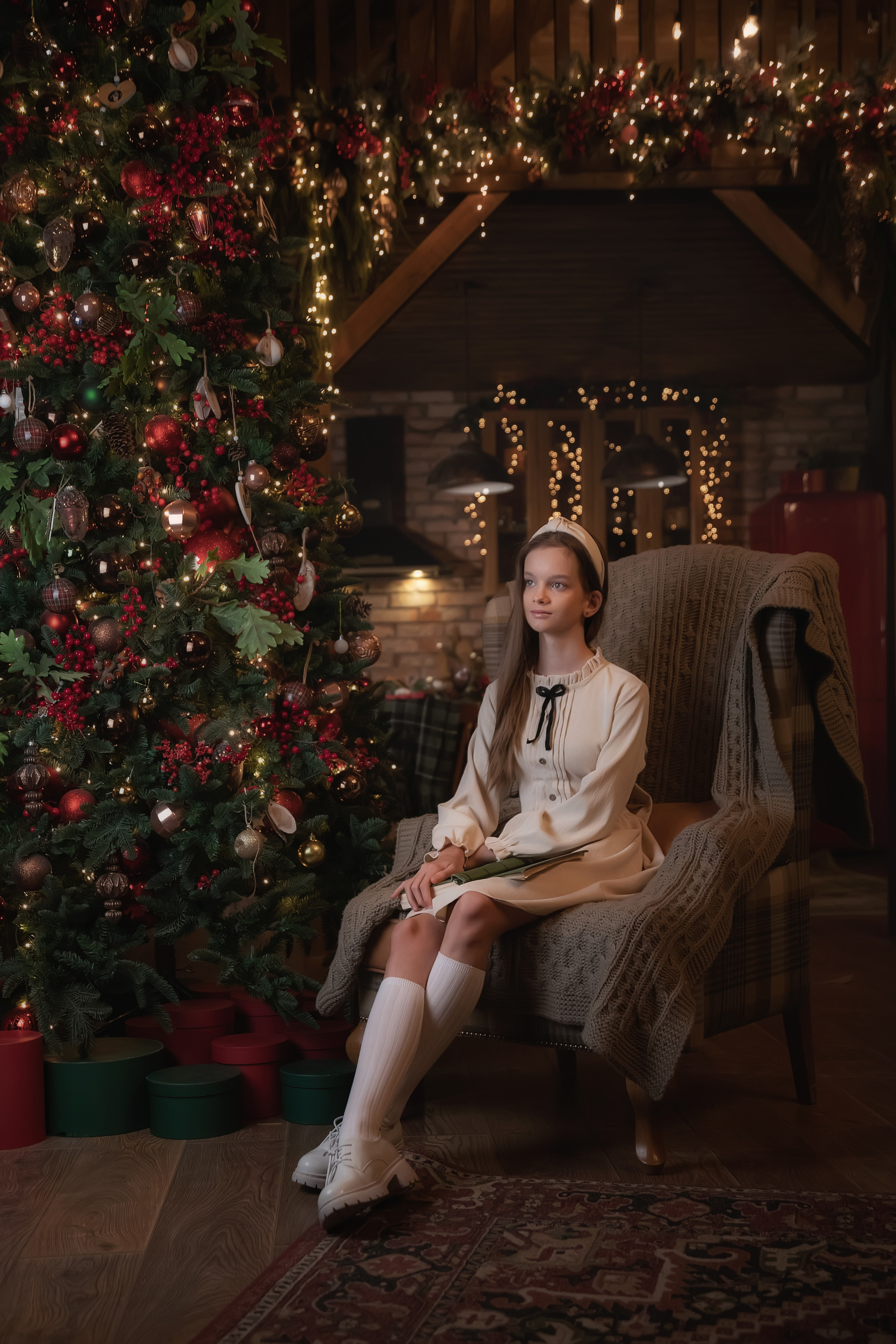 Новогодние съемки. Детский и семейный фотограф в Москве Перфилова Анна