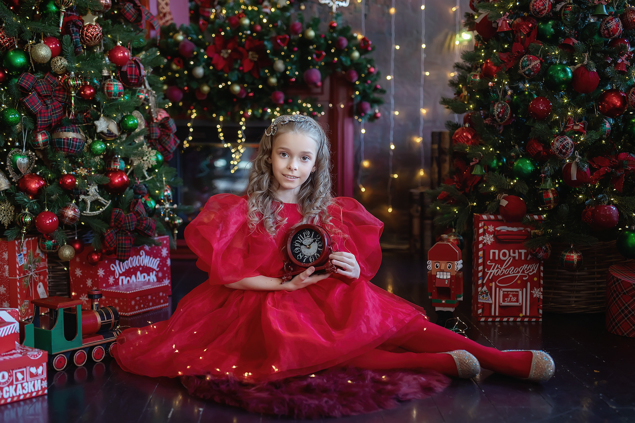 Новогодние съемки. Детский и семейный фотограф в Москве Перфилова Анна