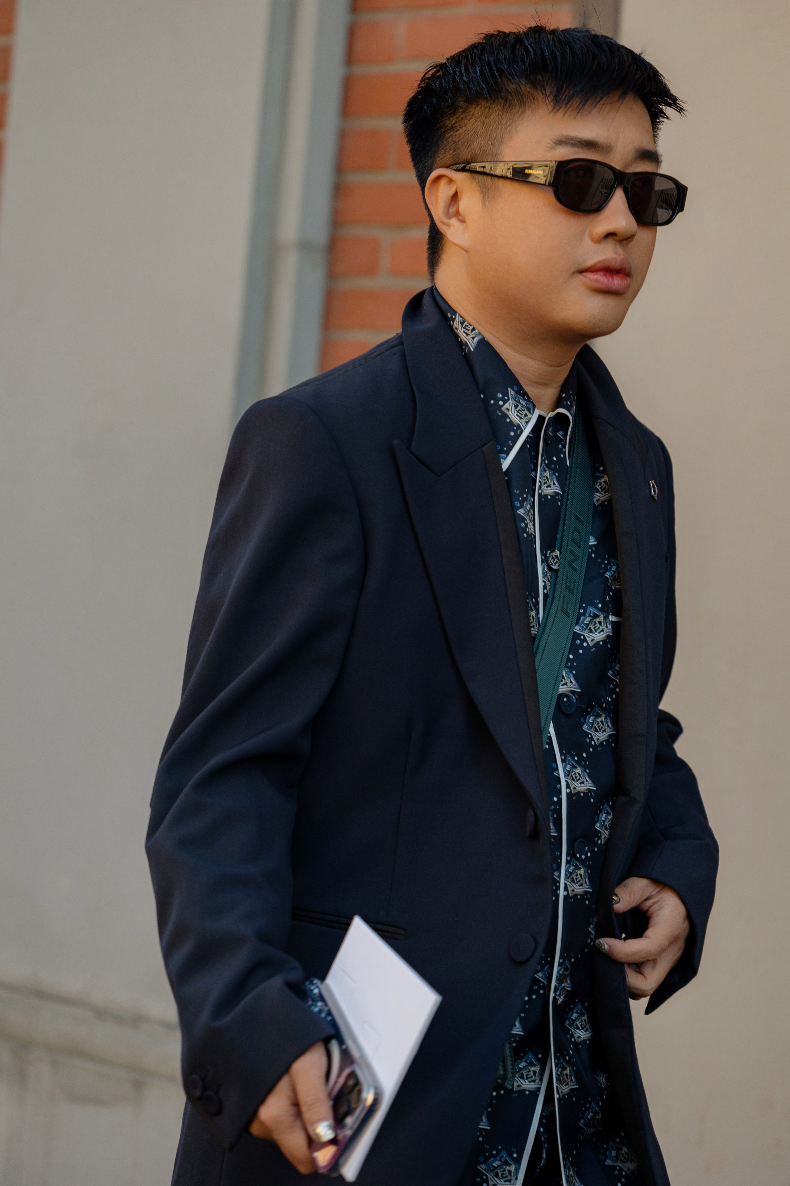 Milan Mens fashion week FW 24/25 FENDI. Photographer in Milan Ivan Goncharov