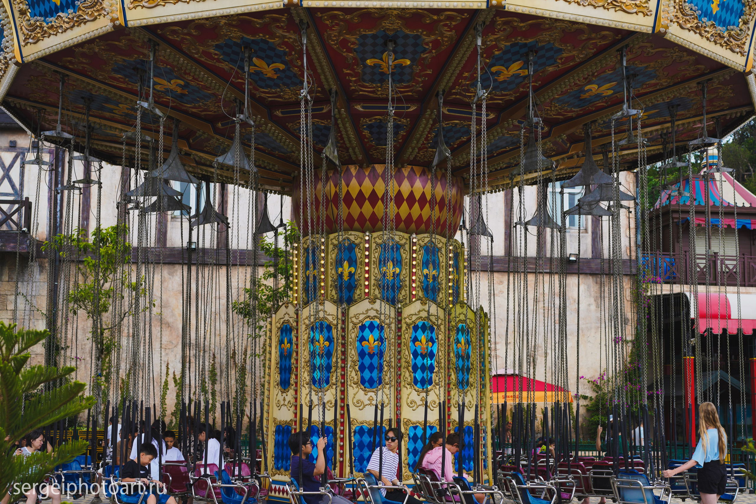Ба На Хилс Руки Бога Золотой мост. Фотограф Сергей Кишкель Дананг Нячанг Фукуок