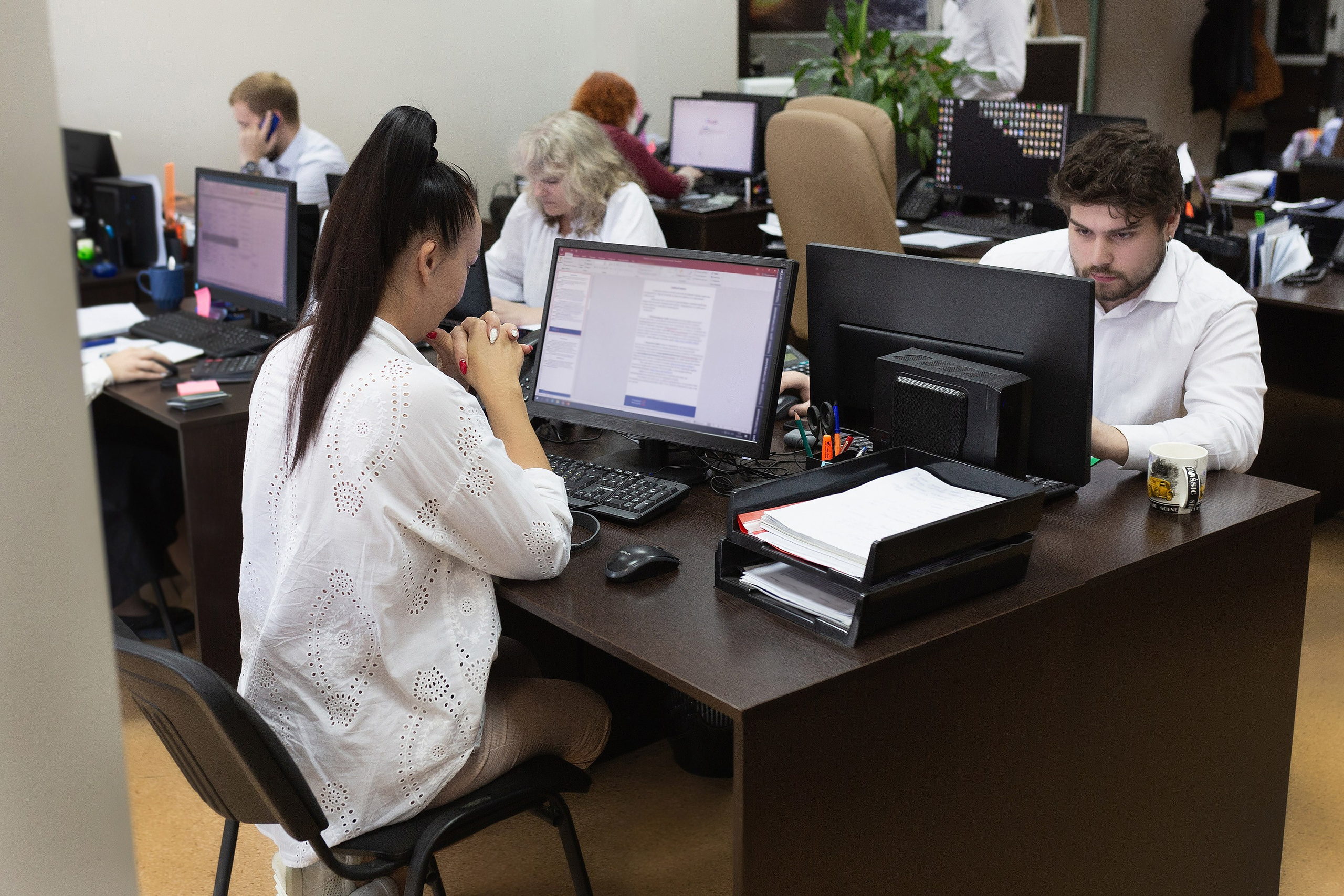 Фотографии офисной работы. Roman — Репортажный фотограф в Новосибирске