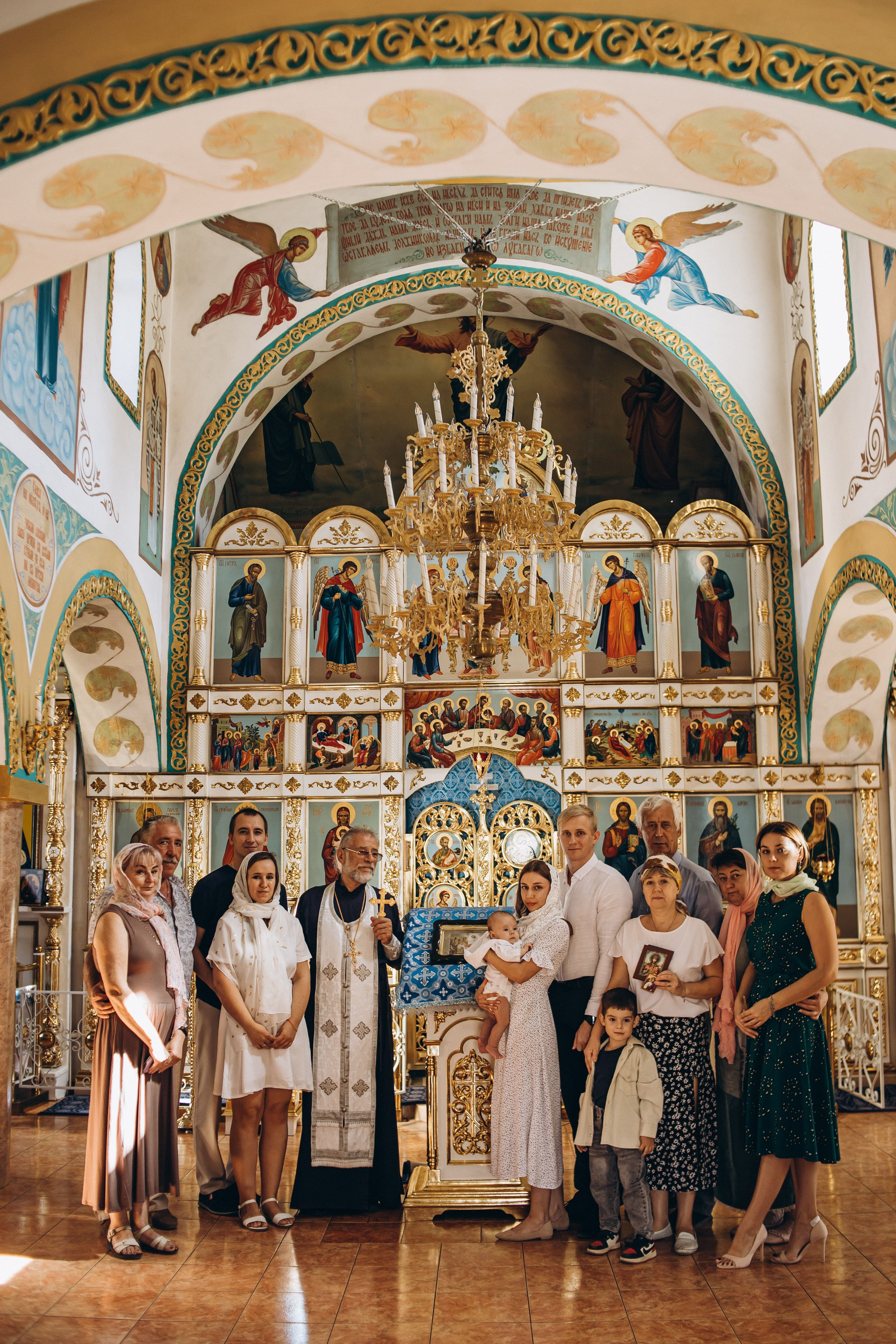 Крещение Дмитрия. Семейный фотограф в Волгодонске Краченцева Анна