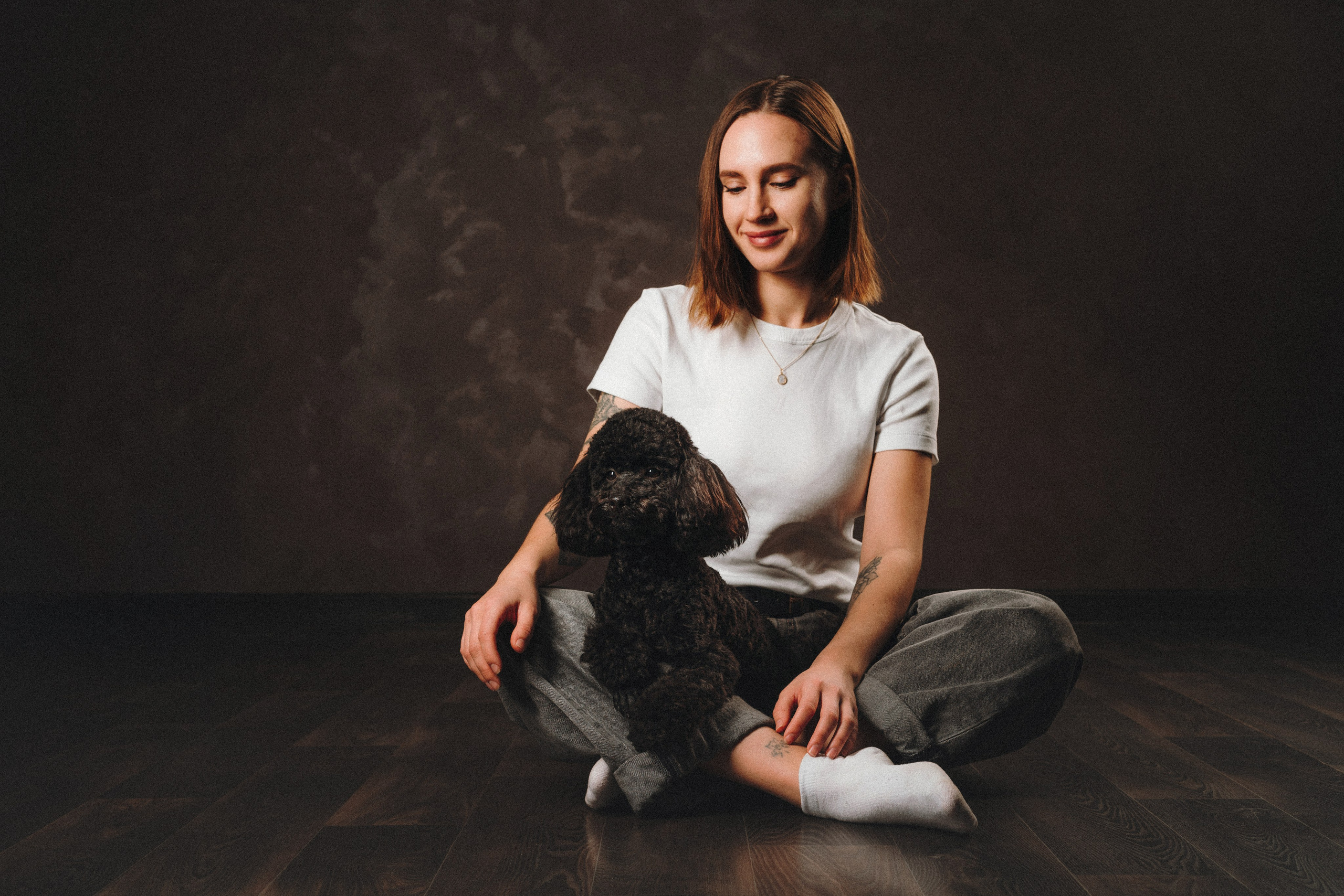 Ярослава и Туча. Фотограф анималист Осипчикова Мария