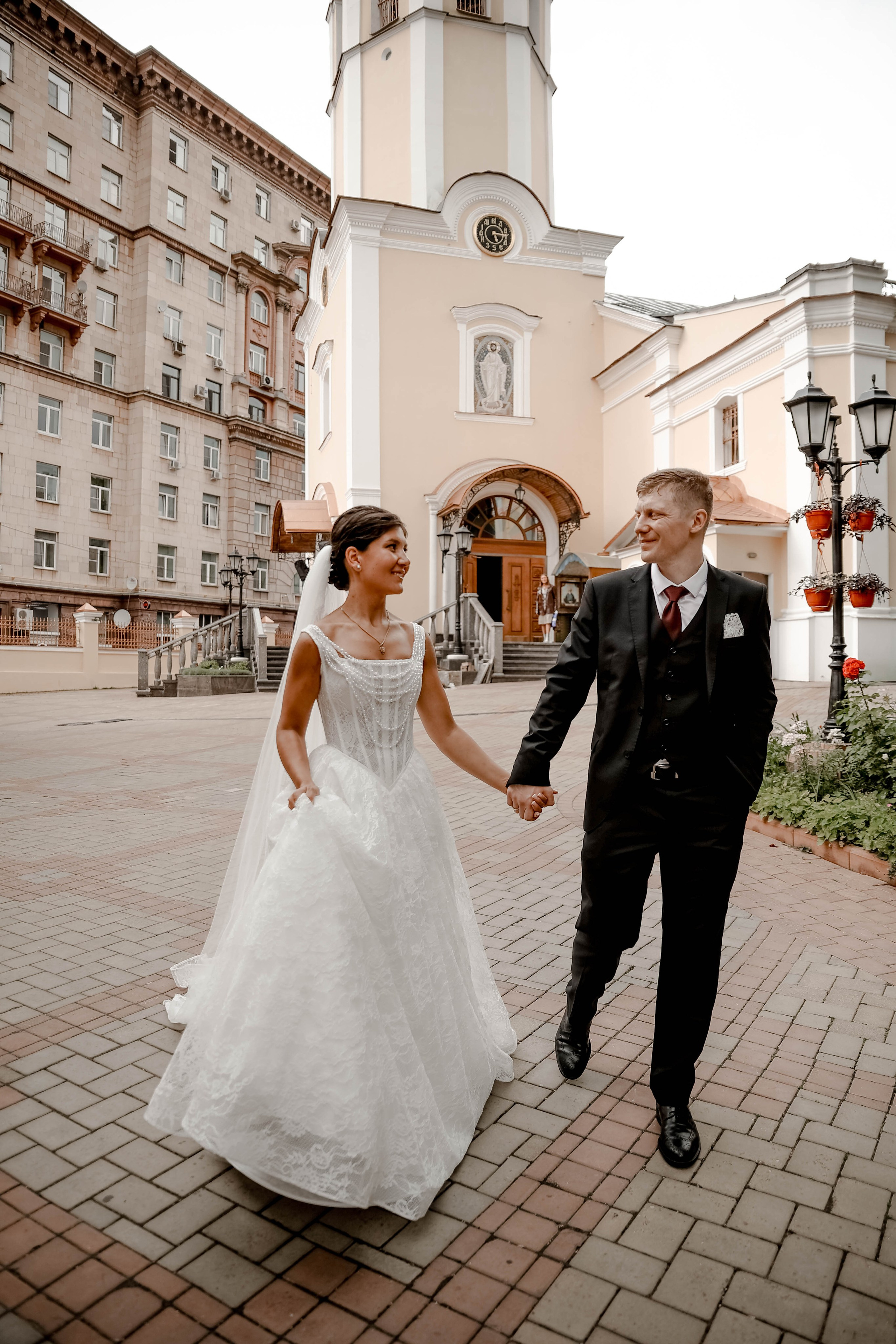 Иван и Дарья в храме Всех Святых. Фотограф в Москве и любой точке земного шара Алёна Вялова (Чулкова)
