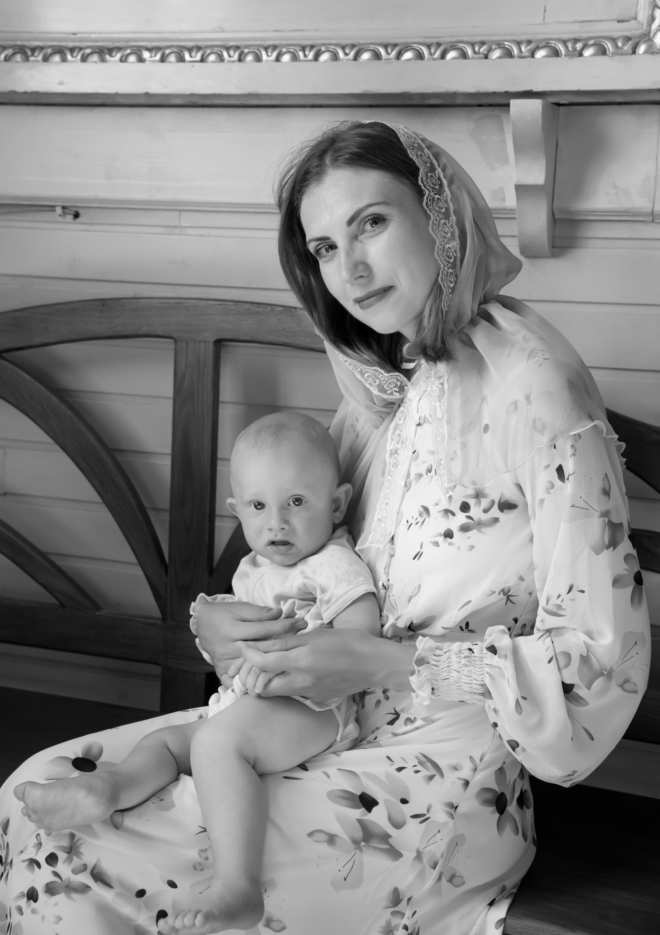 Крещение Ивана. Студийный и портретный фотограф в САНКТ-ПЕТЕРБУРГЕИрина Махаон