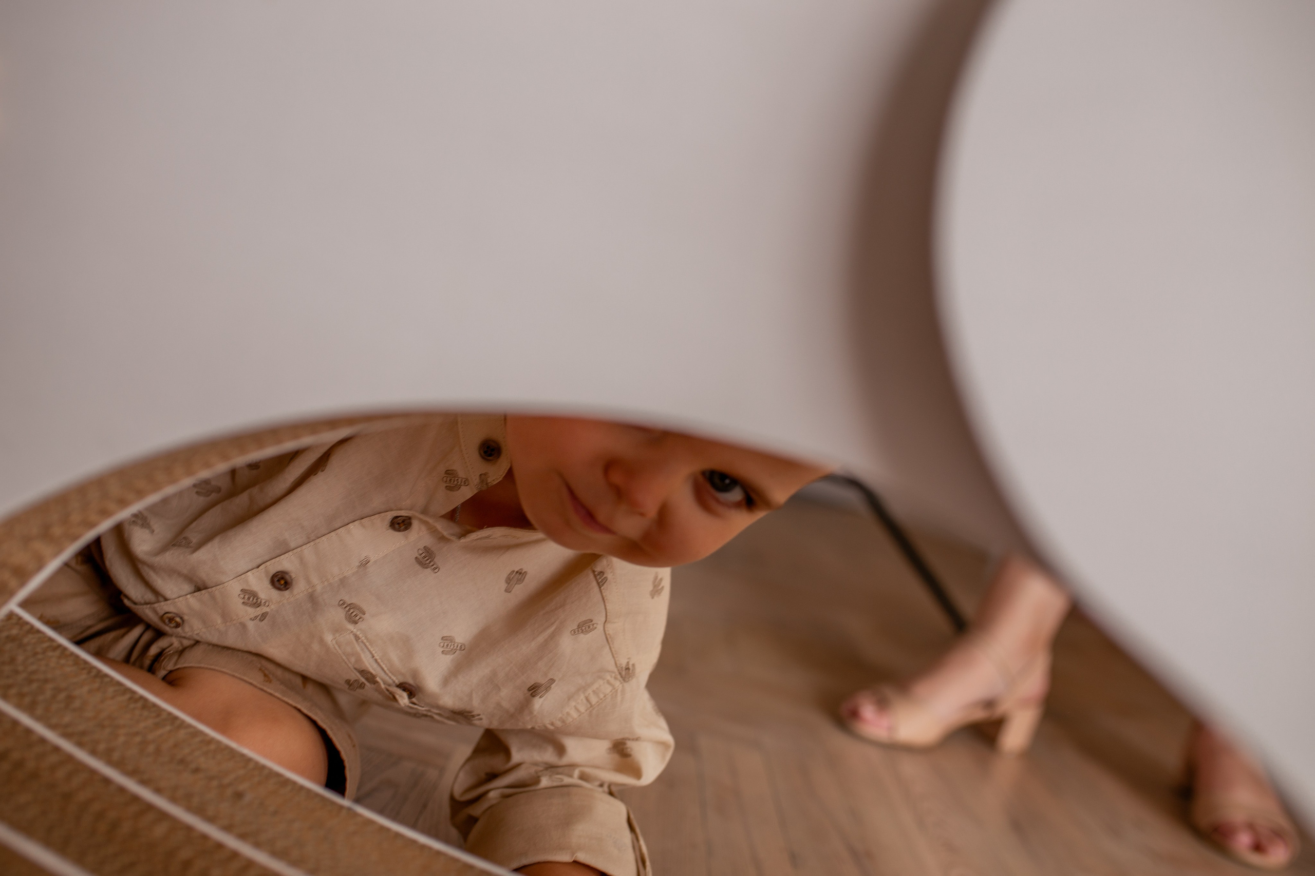 Надежда, Григорий и Ваня с семьёй