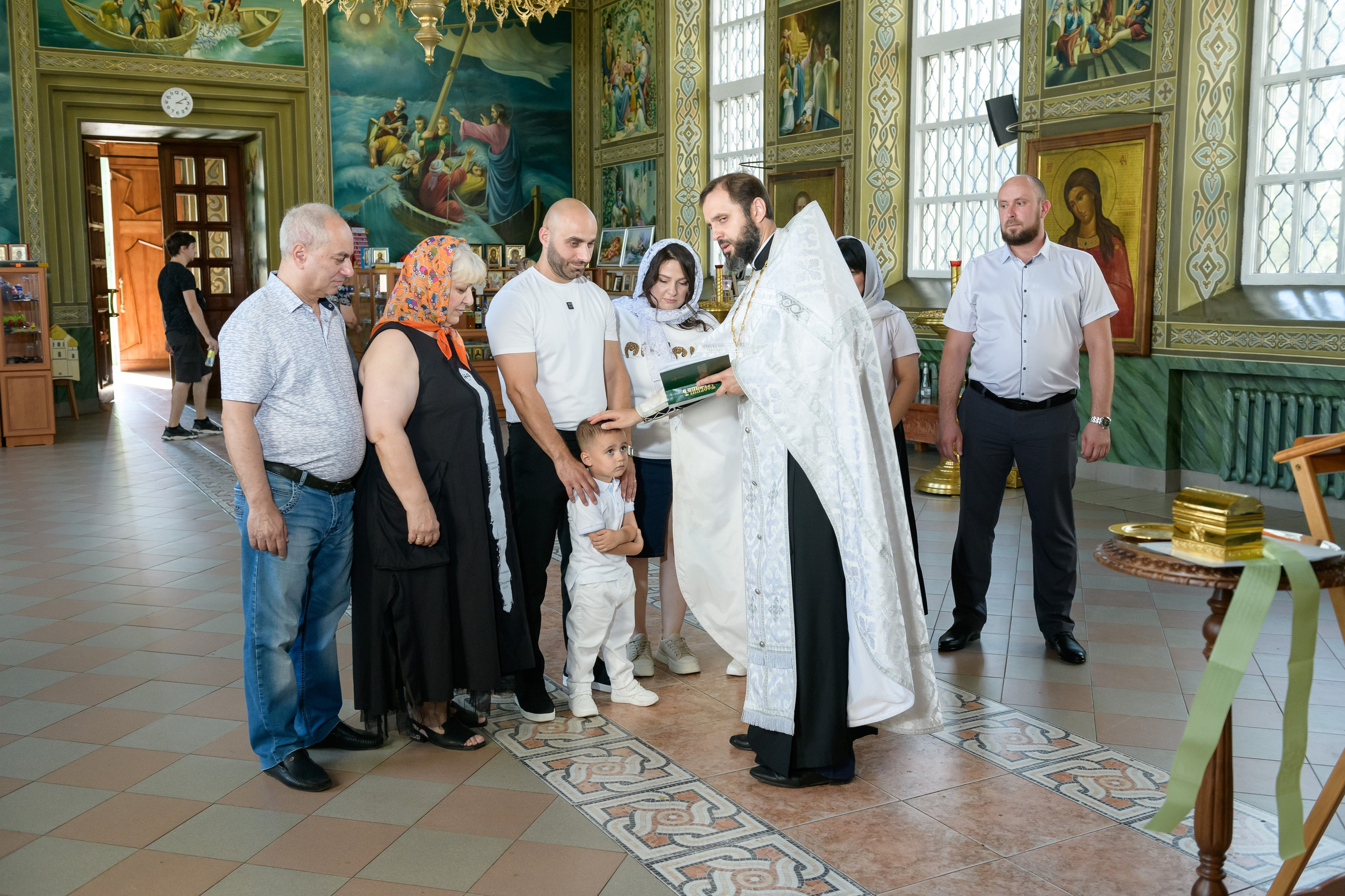 Крещение Вячеслава. Фотограф в Ростове-на-Дону Маркер Елена