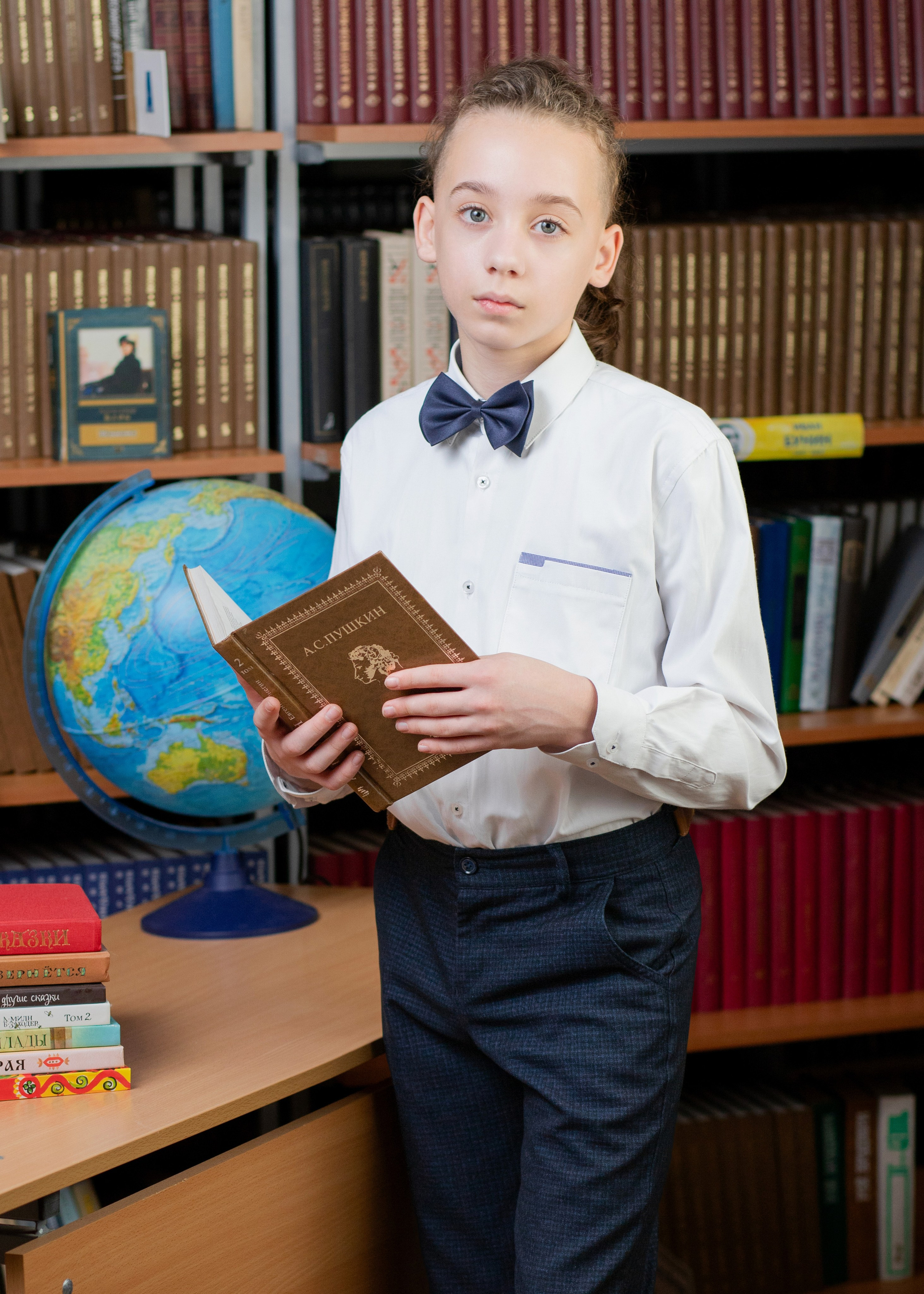 Детский портрет. Выпускная фотография. Начальная школа 4 класс