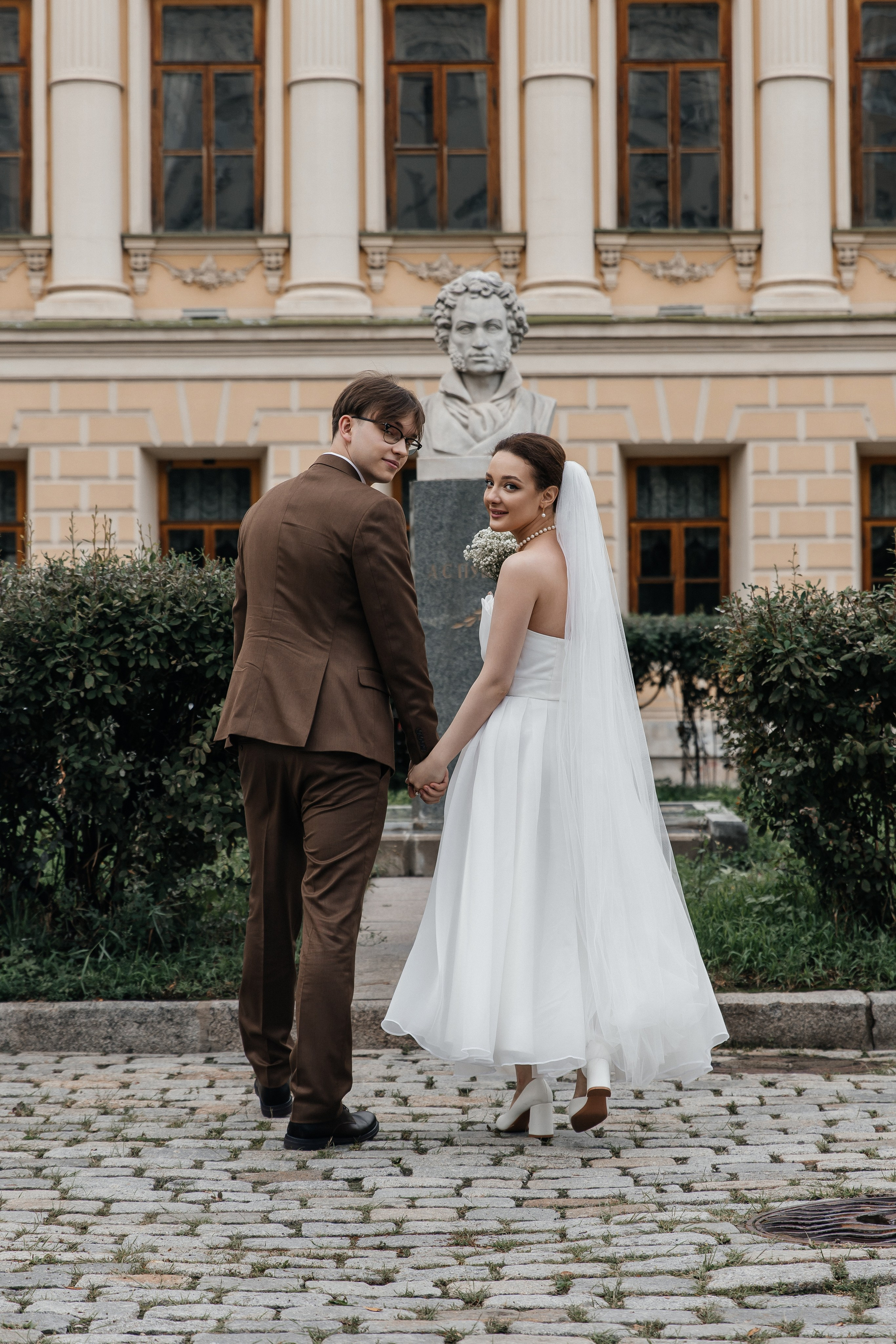 Вероника и Юрий|Савеловский|Библиотека им. Пушкина. Фотограф Москва Шептаев Артём