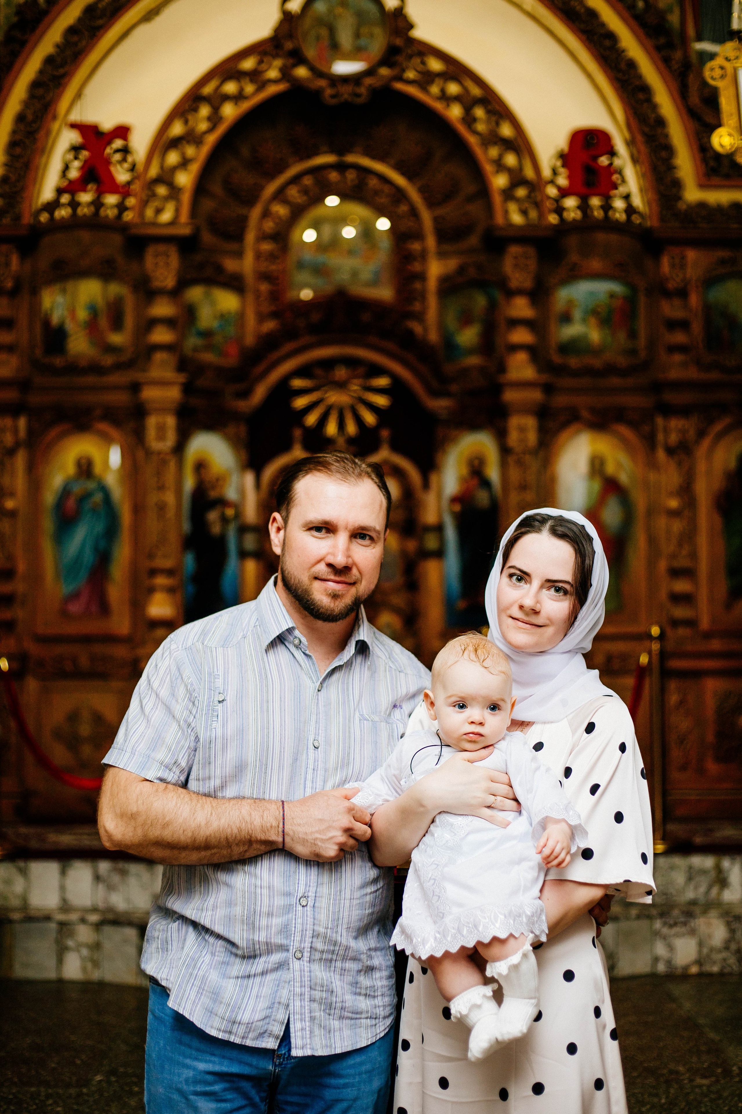 Крещение. Рыжова Тамара