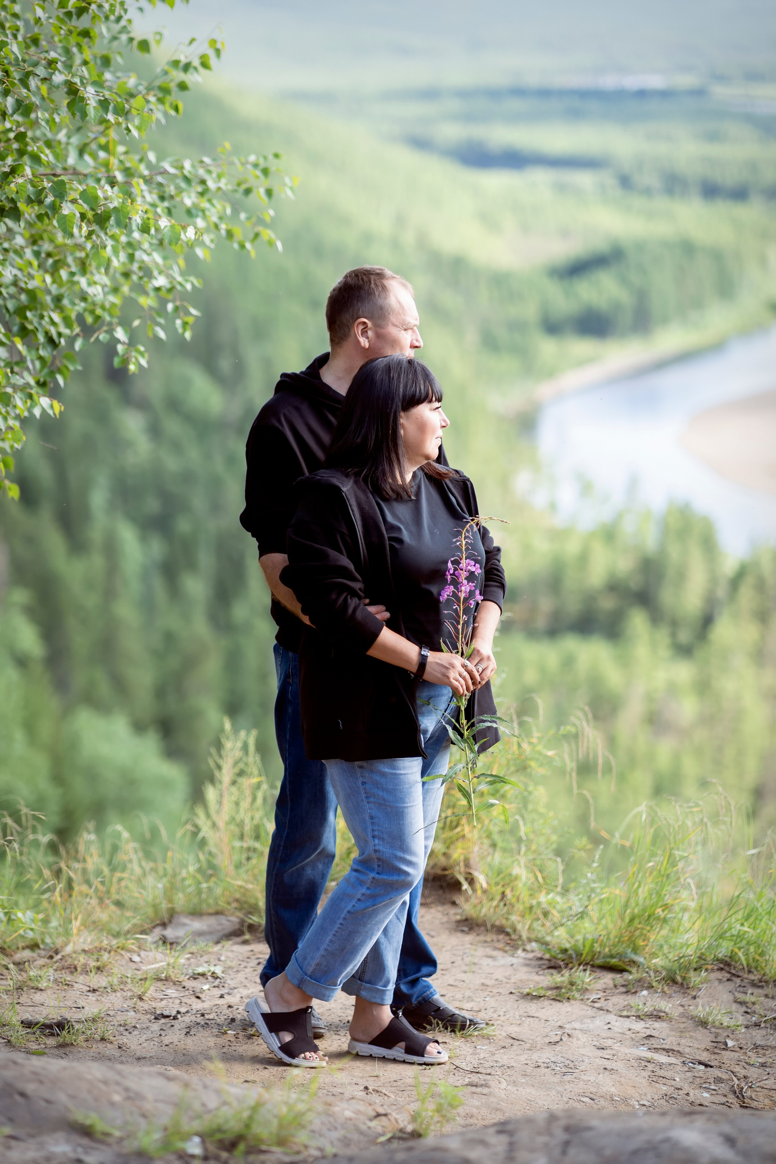 Летняя прогулка на АЯМовской скале. Семейный и детский фотограф в Хабаровске Анна Гриневич