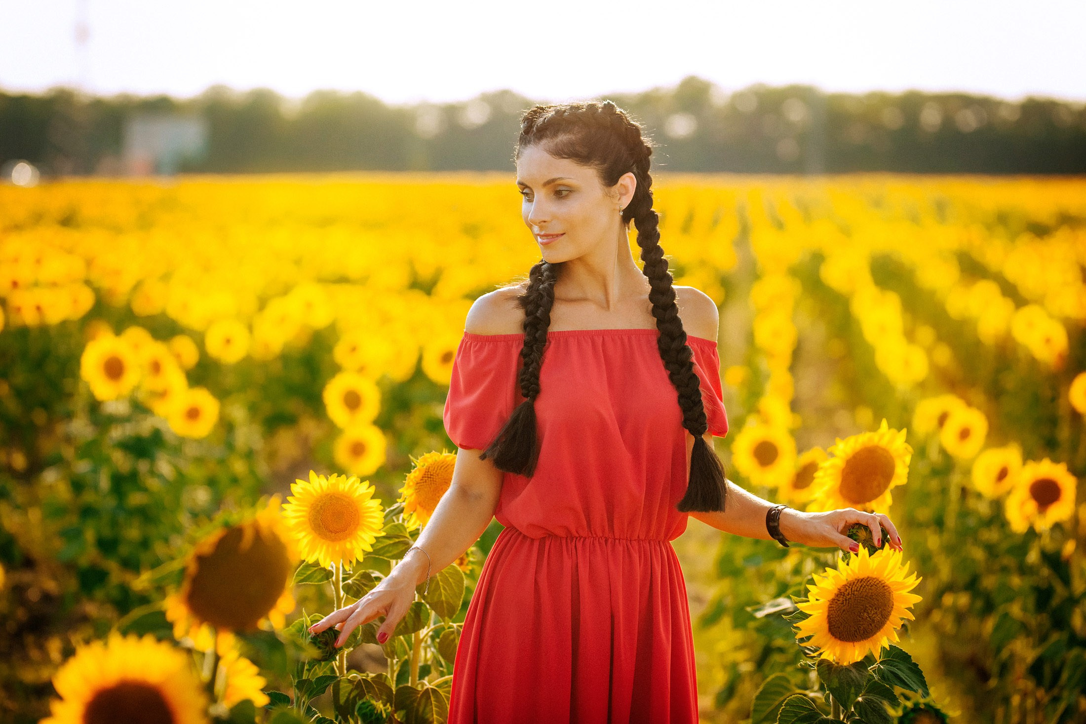 Подсолнухи!. Семейный, детский, свадебный, фотограф в городе Анапа