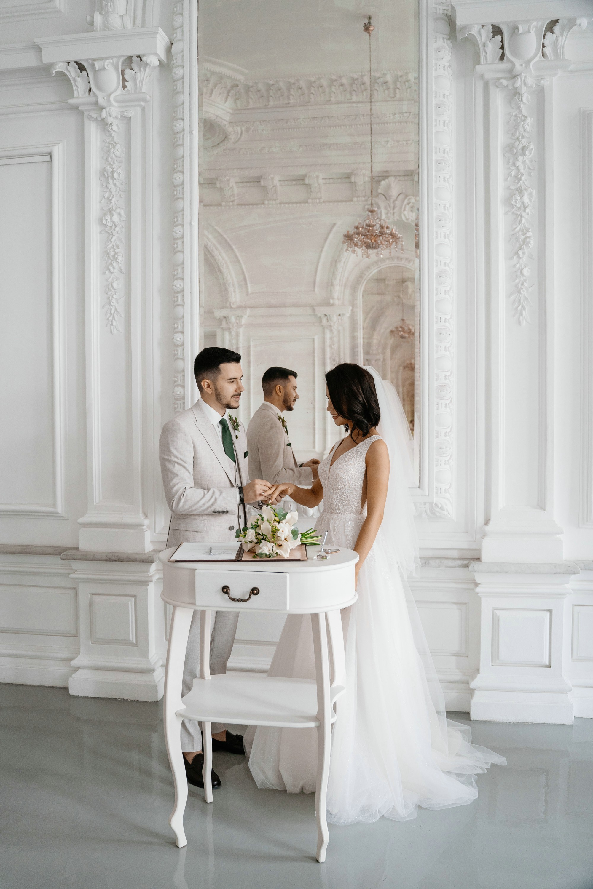 Свадебная церемония в ЗАГСе Спиридонова