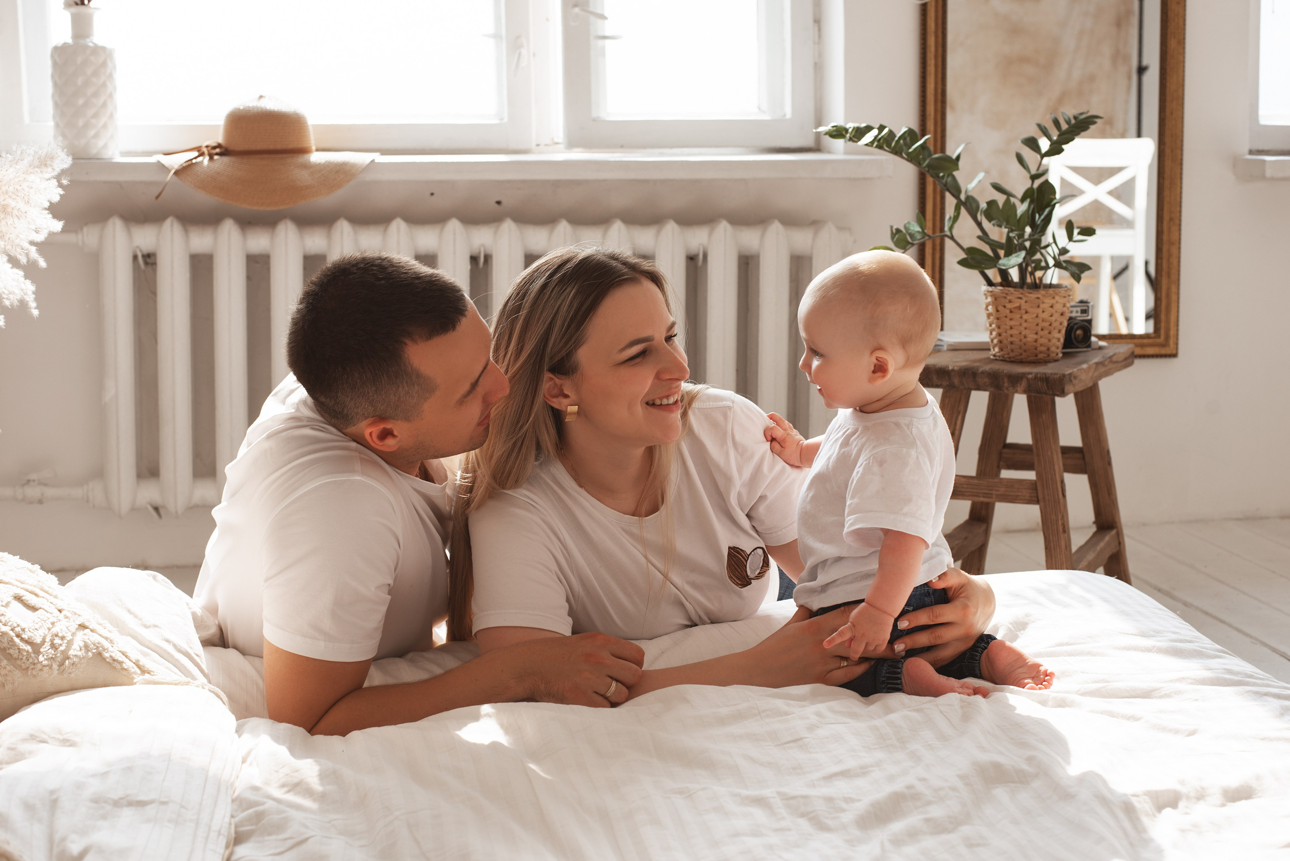 Семейная фотосессия Полина Игорь Богдан. Семейный фотограф в Южно-Сахалинске Анастасия Лимарева