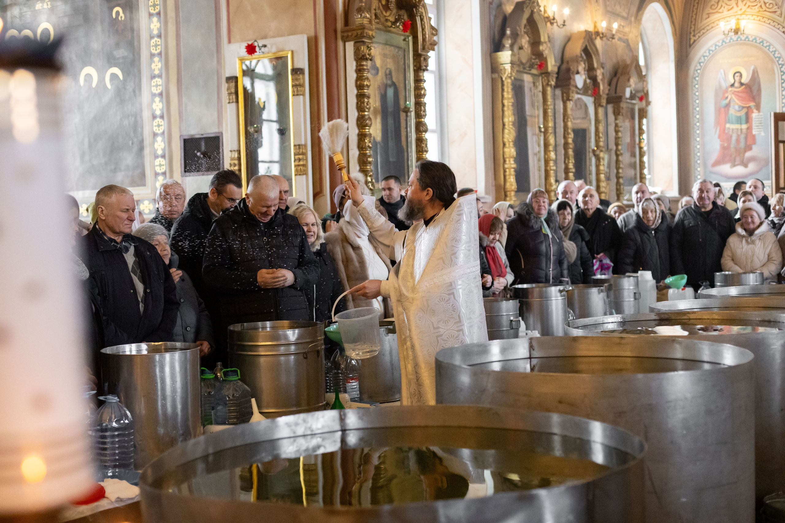 Крещение. Утренняя. Семейный и детский фотограф Анна Петракова
