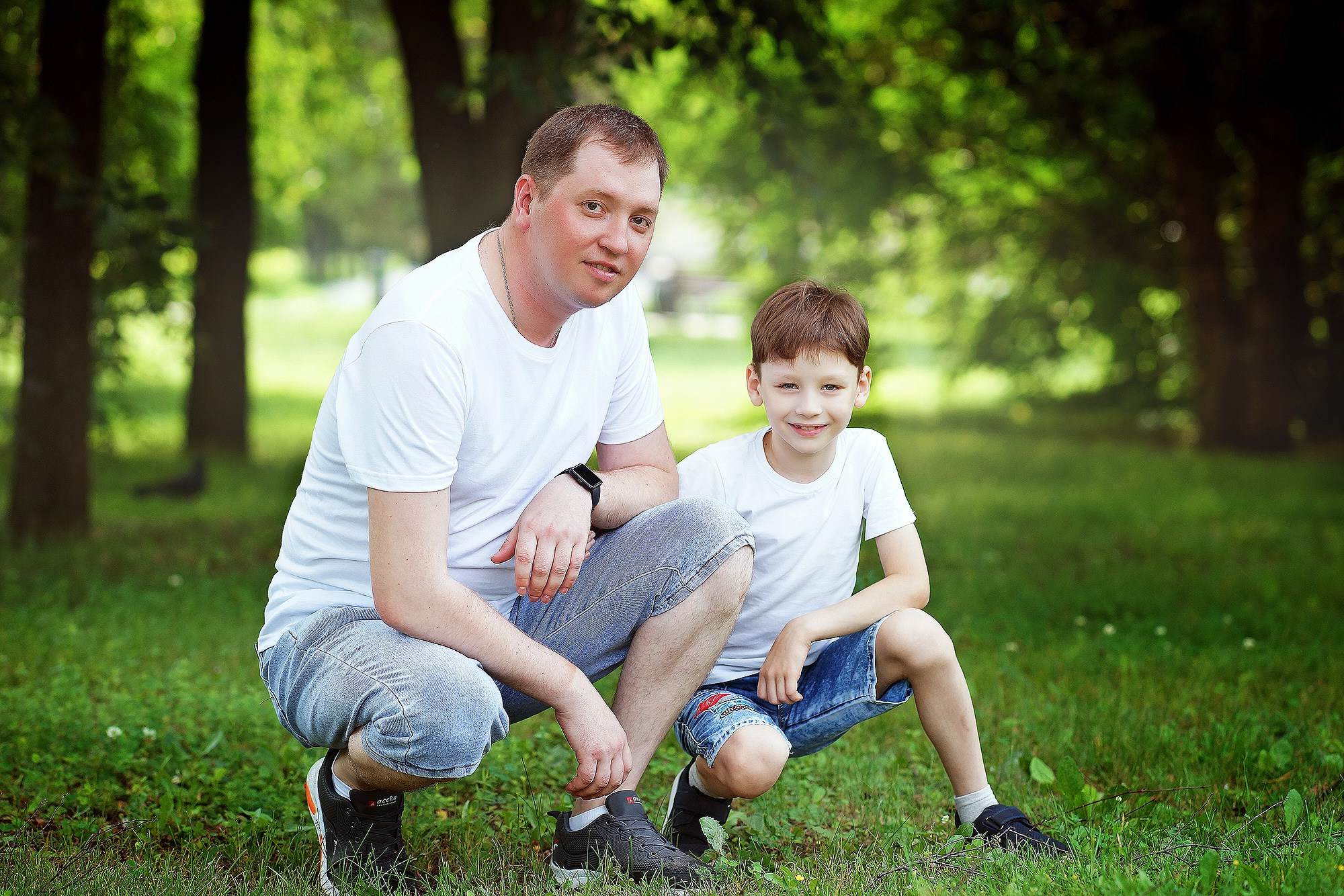 Семейная съёмка на природе. Семейный фотограф г. Новокузнецк Юлия Машникова