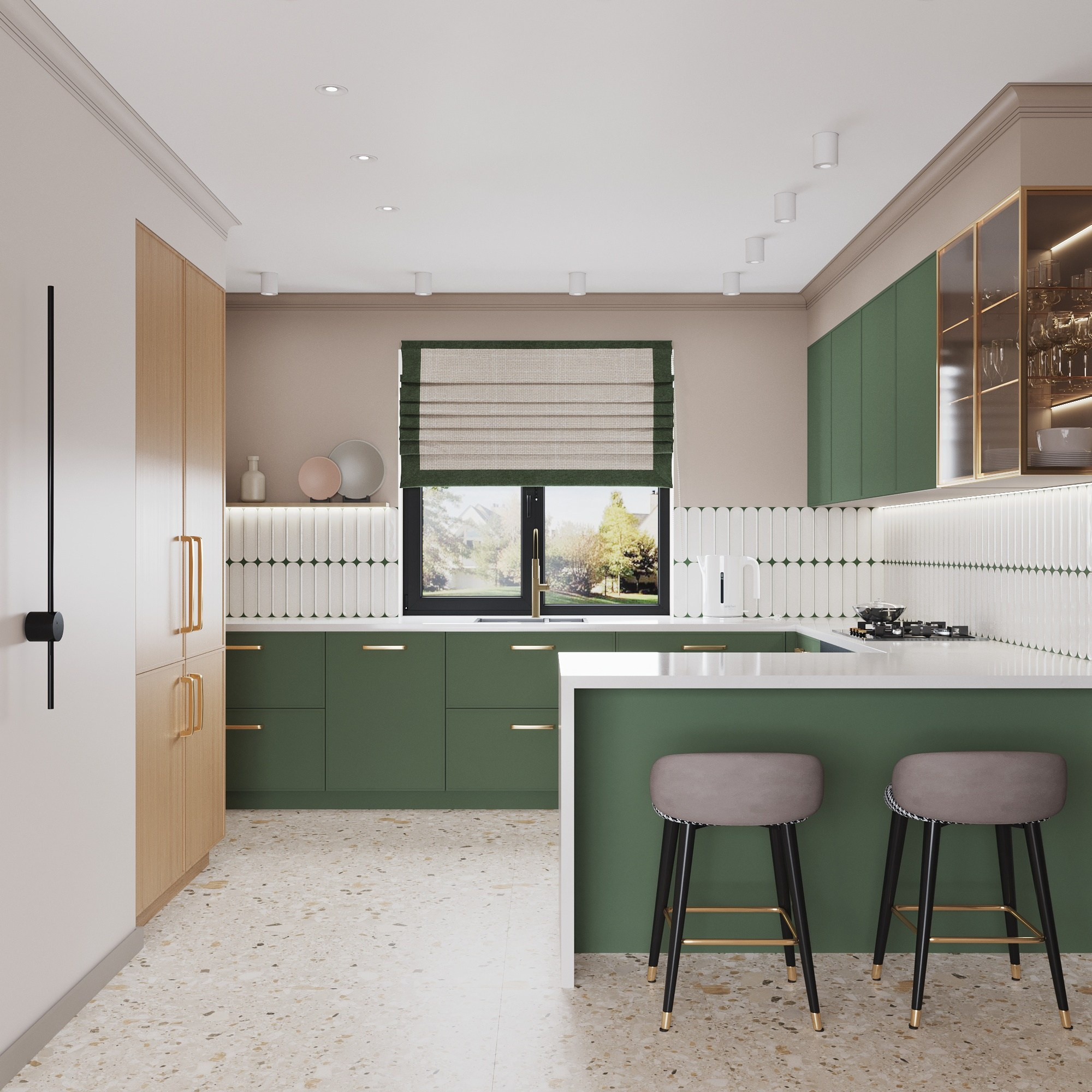 Частный дом в п. «Пески». Дизайнер интерьера в Санкт-Петербурге Ольга Рытаровская