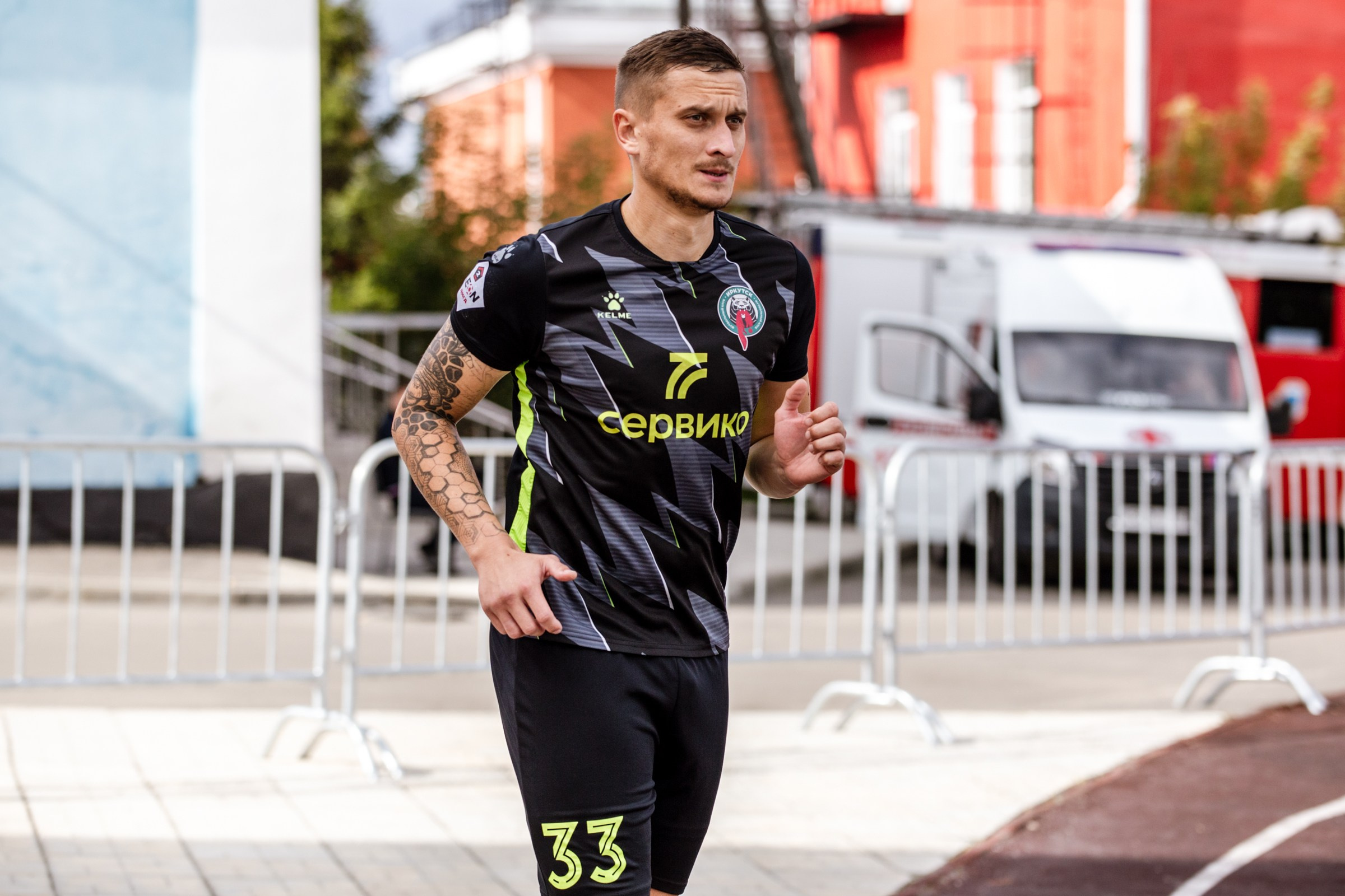 Первенство России по футболу LEON-Вторая лига Б | ФК Иркутск — Космос (Долгопрудный) | 14.09.25. Фотограф в Иркутске Евгения Айвазова