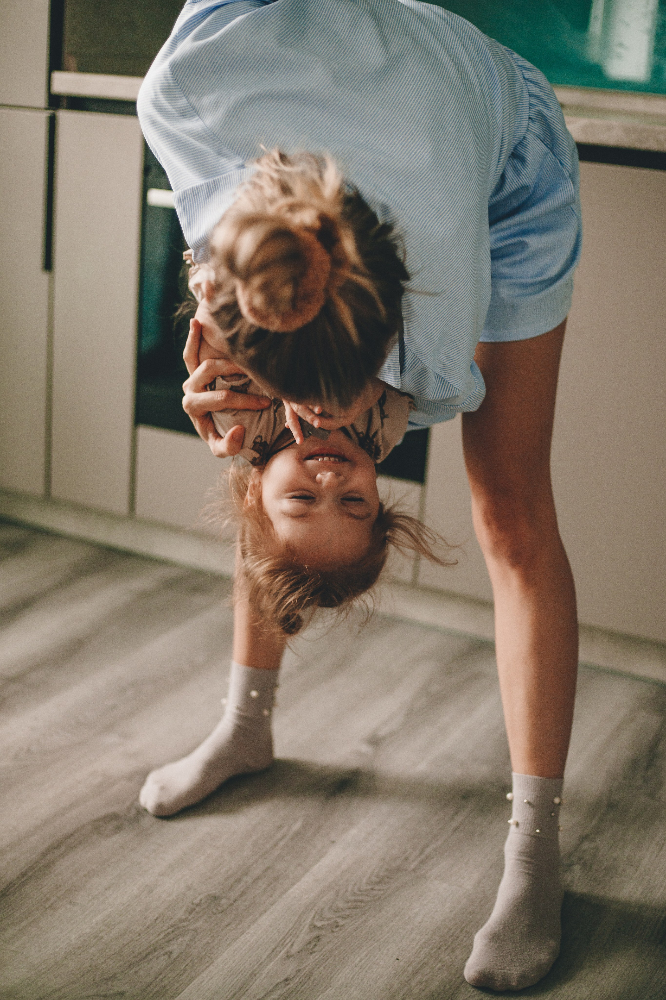 Домашняя фотосессия Мия и Яна. Семейный и женский фотограф Кемерово Мария Степ