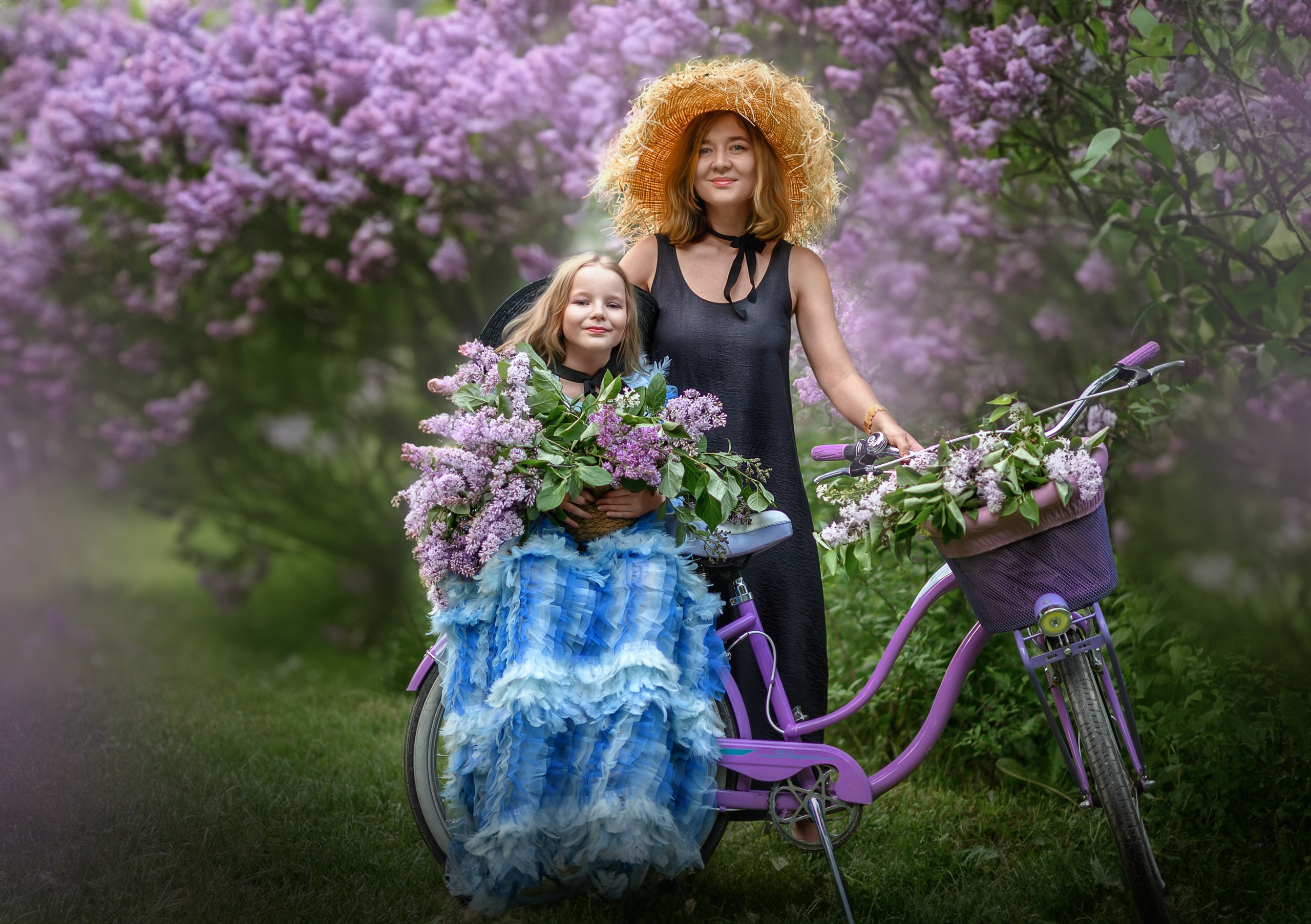 С ВЕЛОСИПЕДОМ. Семейный фотограф Екатеринбург Лора Мур