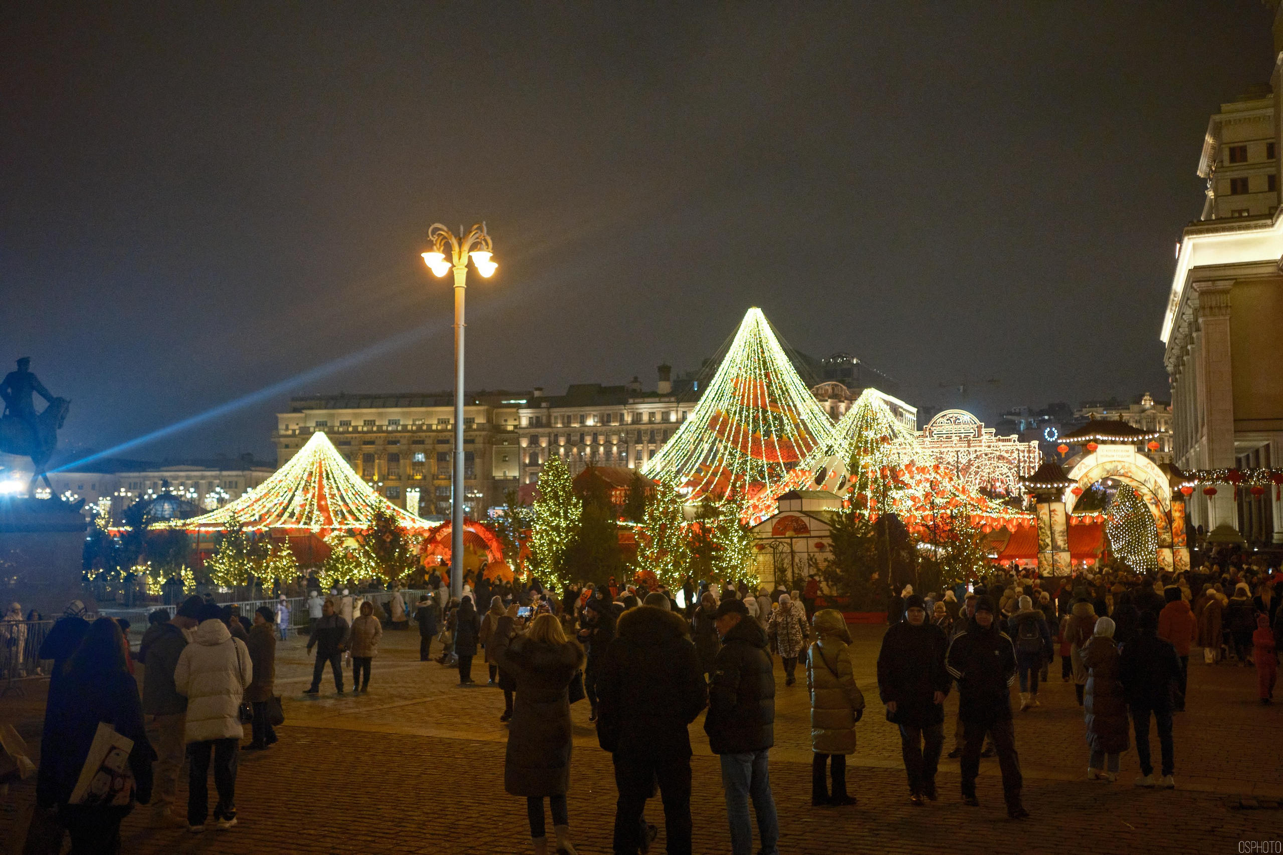 Китайский новый год | Манежная площадь. Фотографъ Сергѣевъ. Поймать мгновеніе
