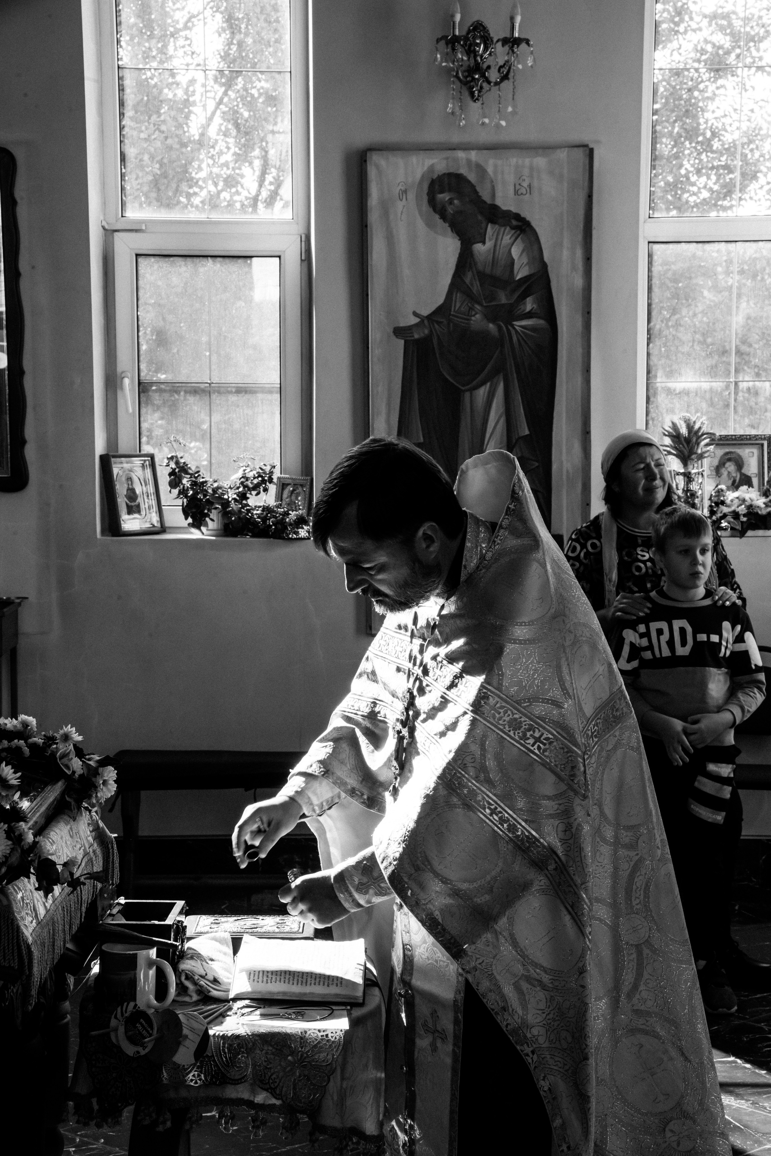 Таинство крещения. Виталий Москальцов