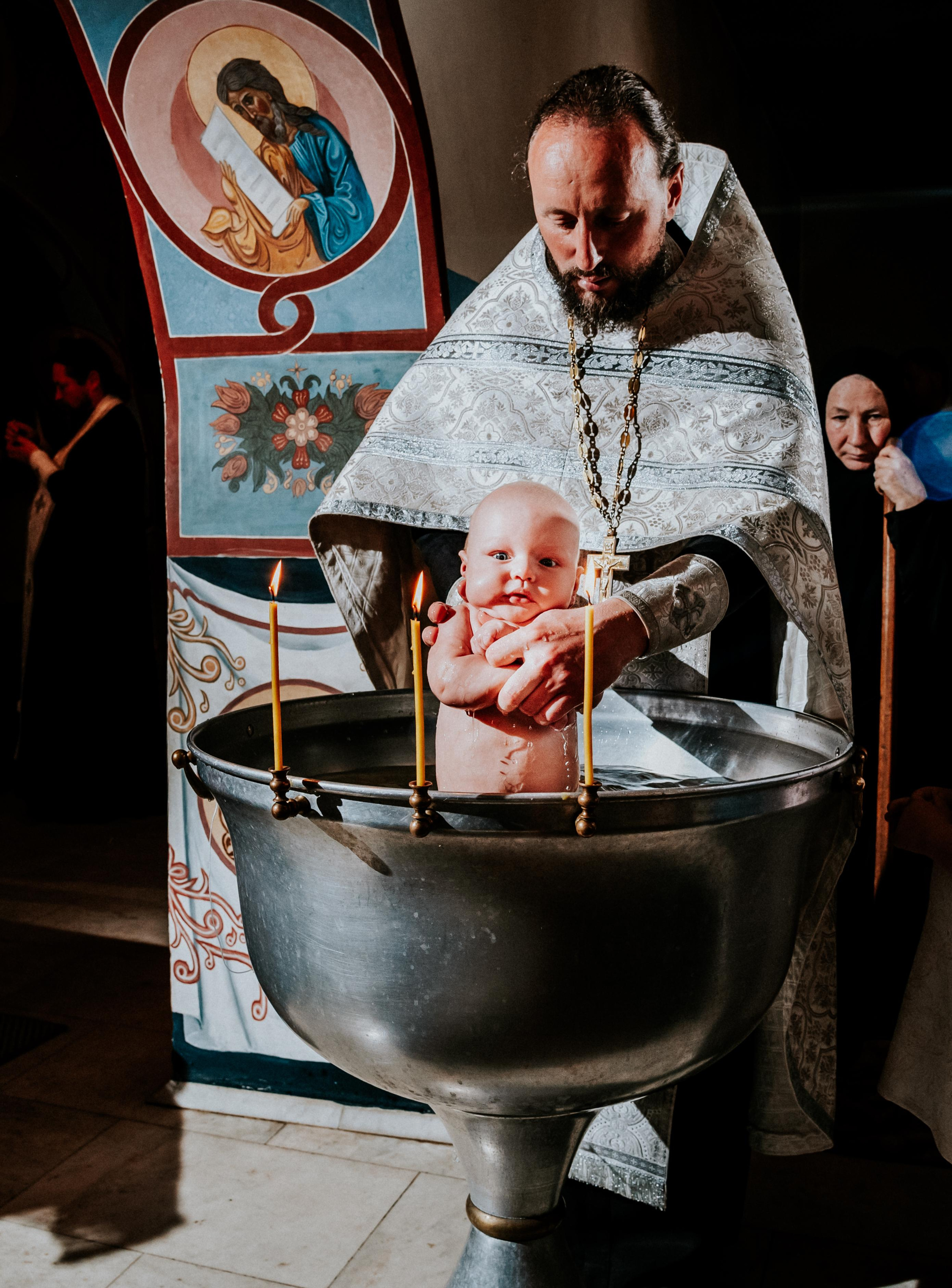 Таинство крещения. Виталий Москальцов
