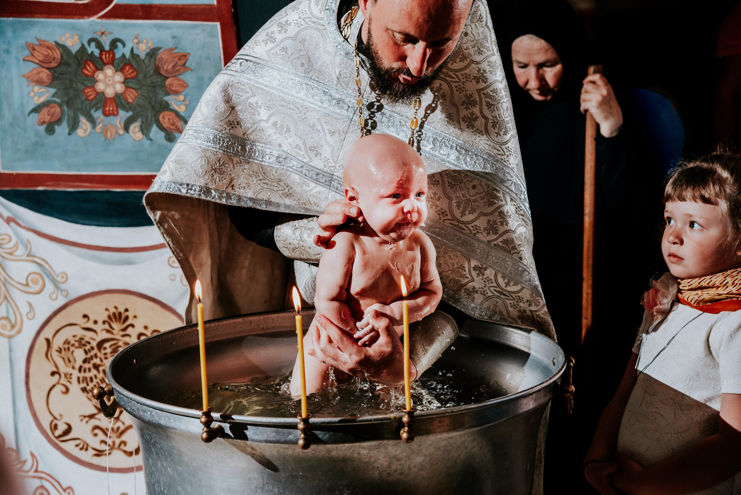 Таинство крещения. Виталий Москальцов