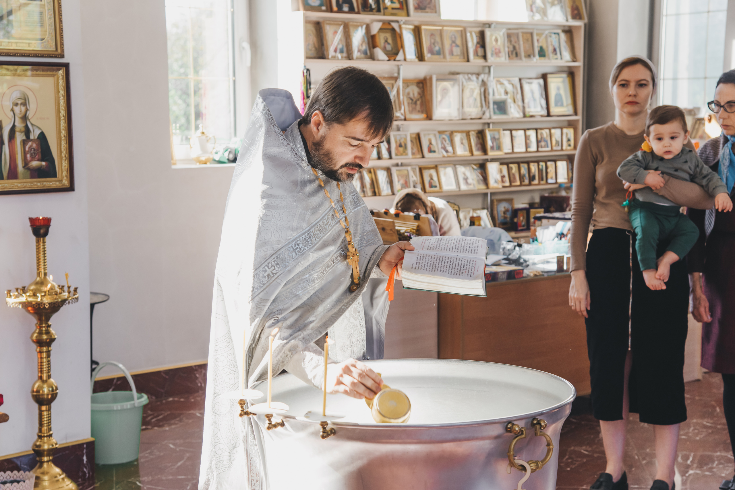 Таинство крещения. Виталий Москальцов