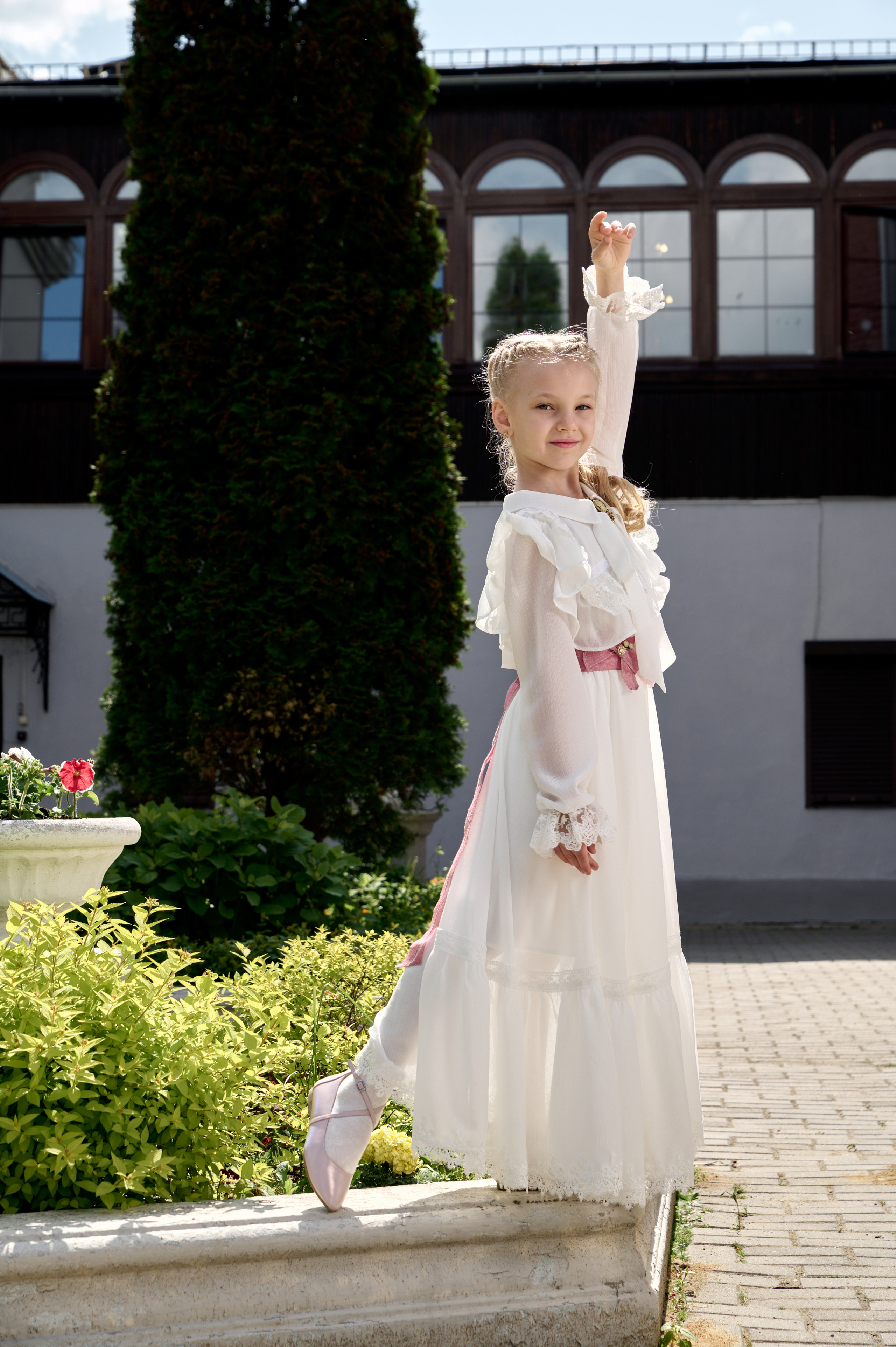 Школа гимнастики «Тонус» в музее. Фотограф Егорьевск Коломна Воскресенск