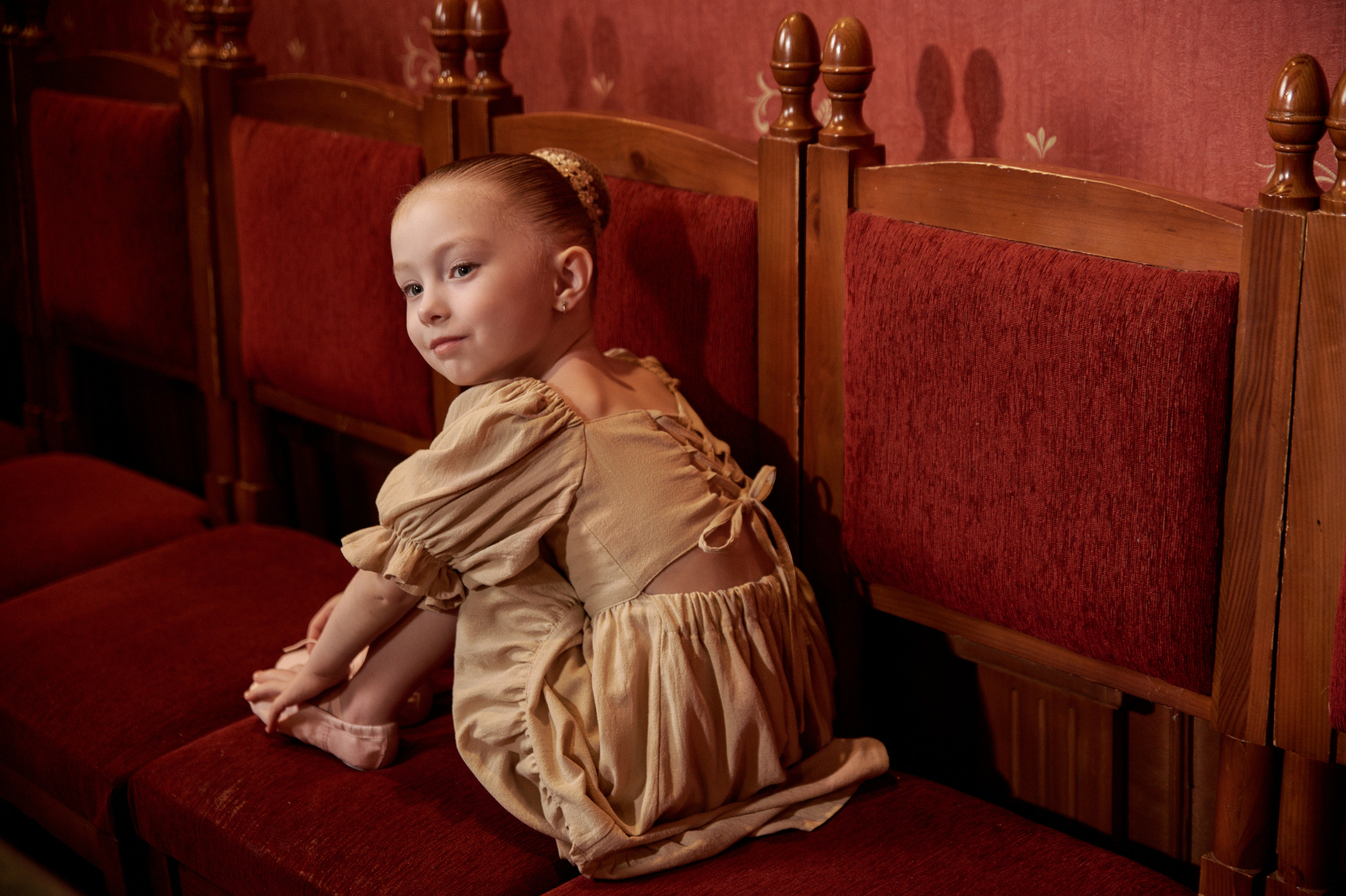 Школа гимнастики «Тонус» в музее. Фотограф Егорьевск Коломна Воскресенск