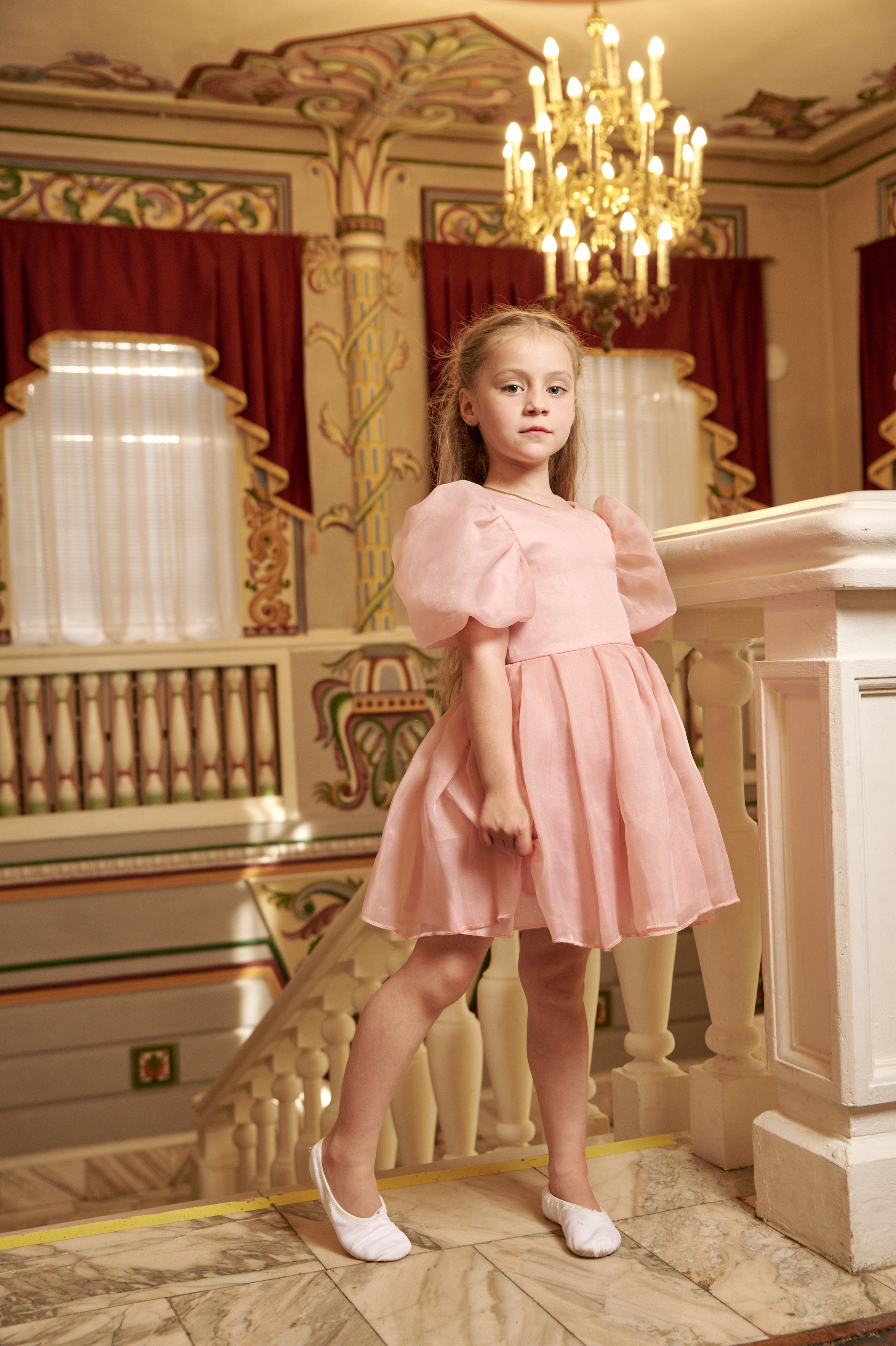 Школа гимнастики «Тонус» в музее. Фотограф Егорьевск Коломна Воскресенск