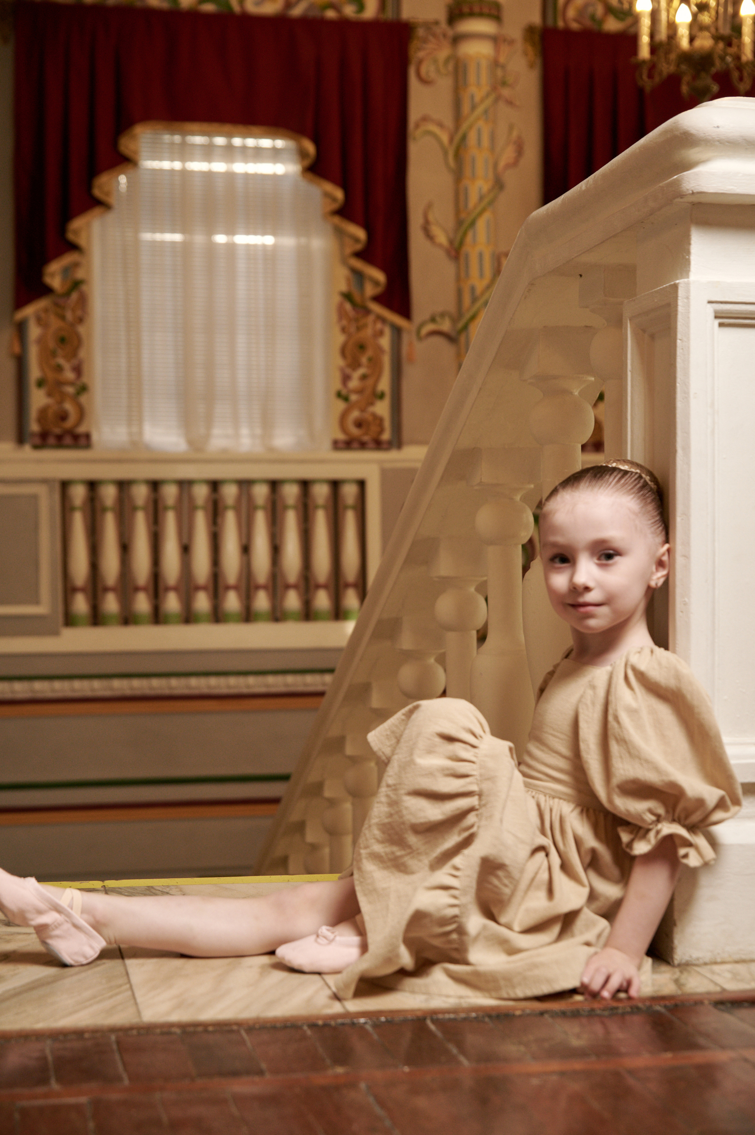 Школа гимнастики «Тонус» в музее. Фотограф Егорьевск Коломна Воскресенск