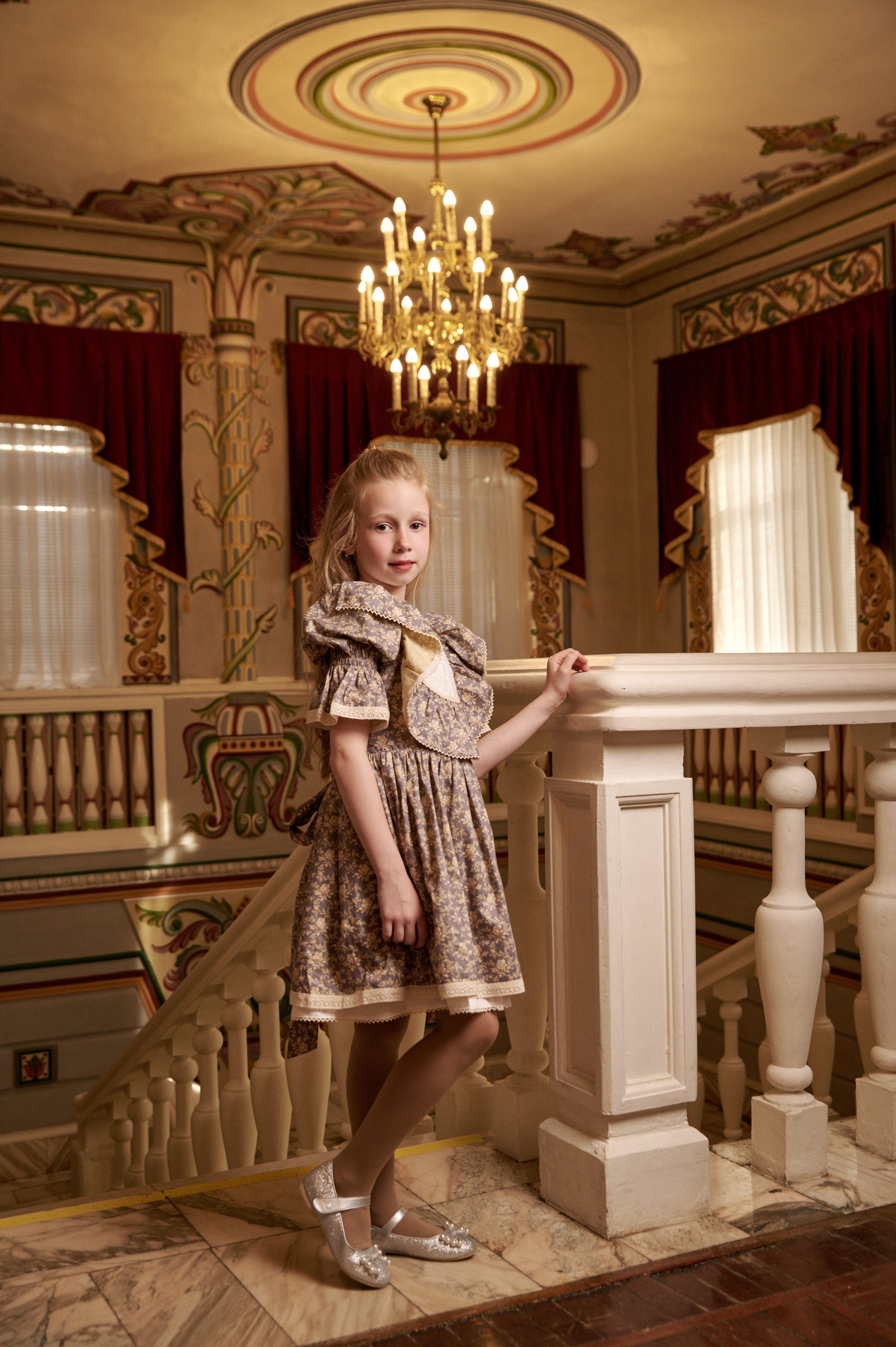 Школа гимнастики «Тонус» в музее. Фотограф Егорьевск Коломна Воскресенск