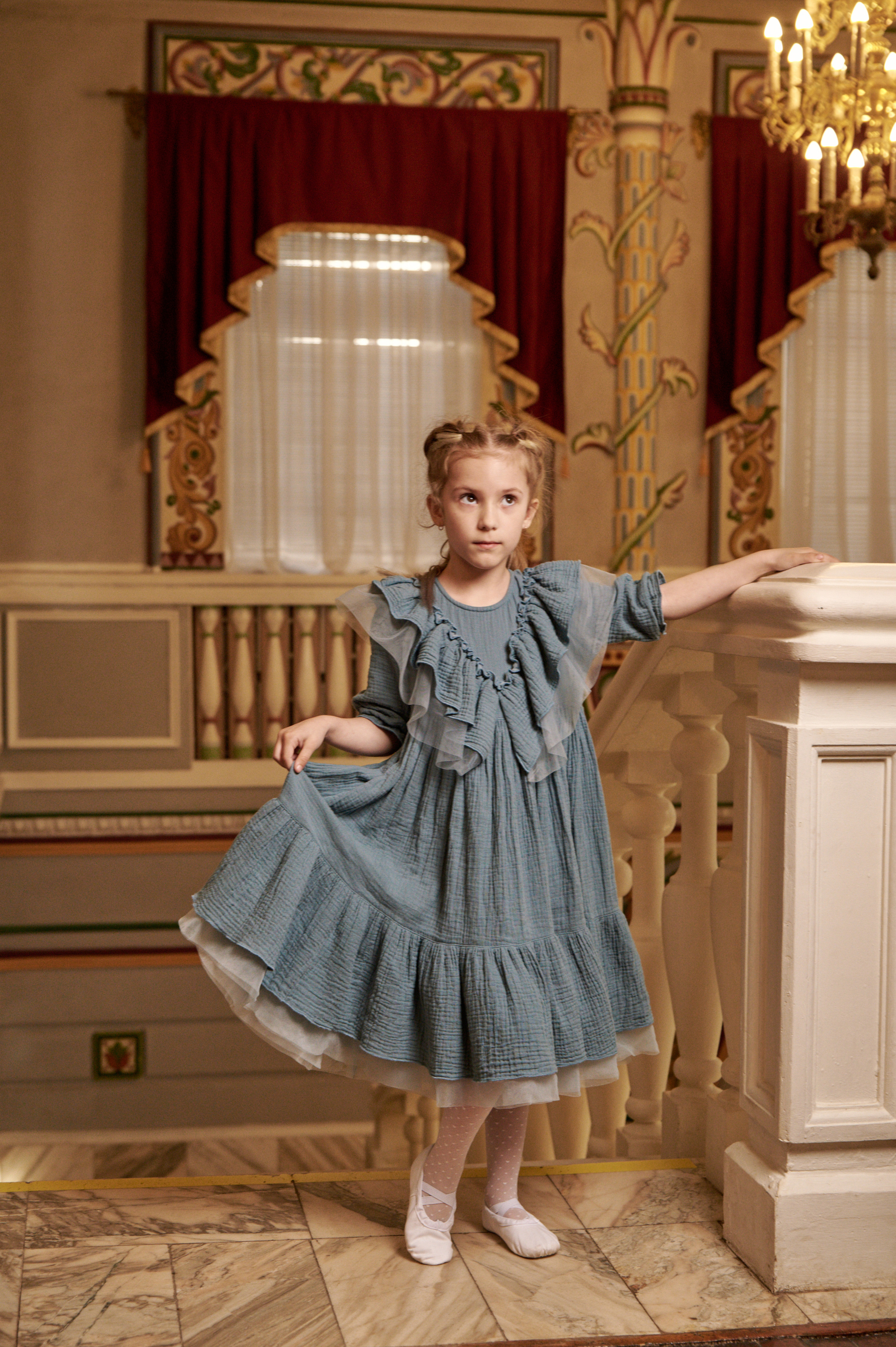 Школа гимнастики «Тонус» в музее. Фотограф Егорьевск Коломна Воскресенск